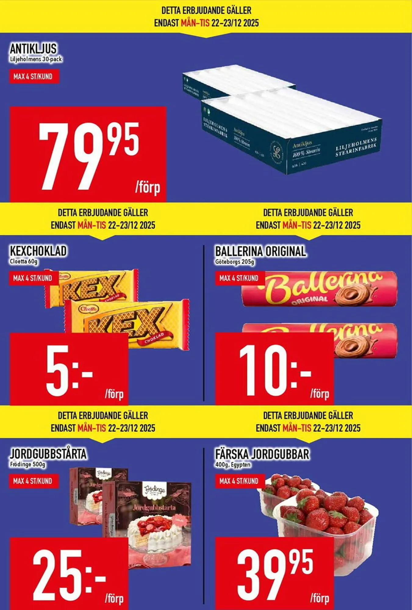 Matdax reklamblad från 22 december till 28 december 2025 - Reklamblad sidor 6