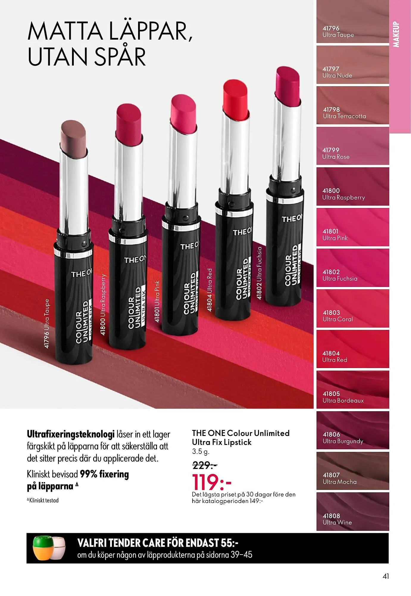 Oriflame reklamblad från 18 februari till 10 mars 2026 - Reklamblad sidor 41