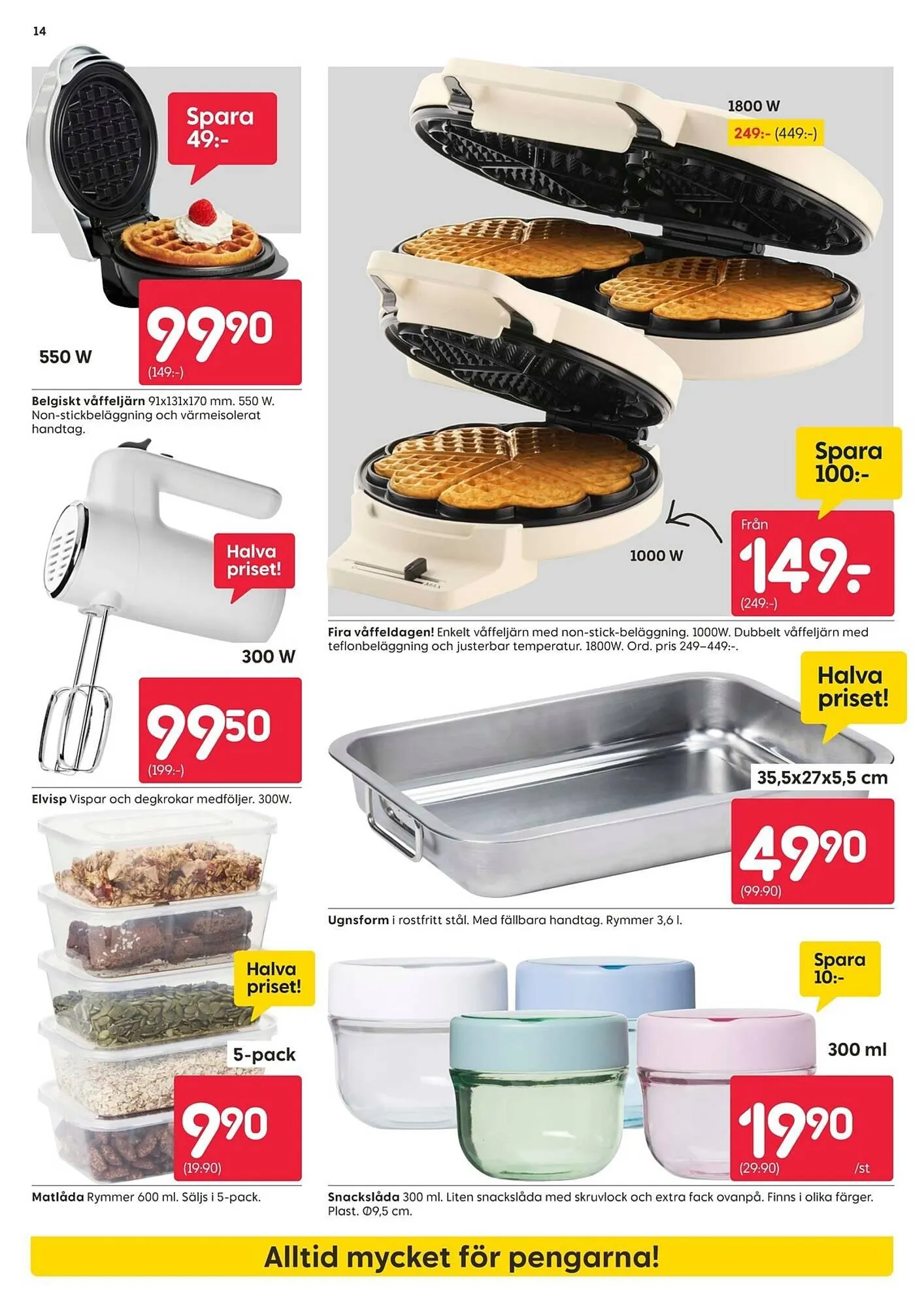 Rusta reklamblad från 9 mars till 15 mars 2026 - Reklamblad sidor 14