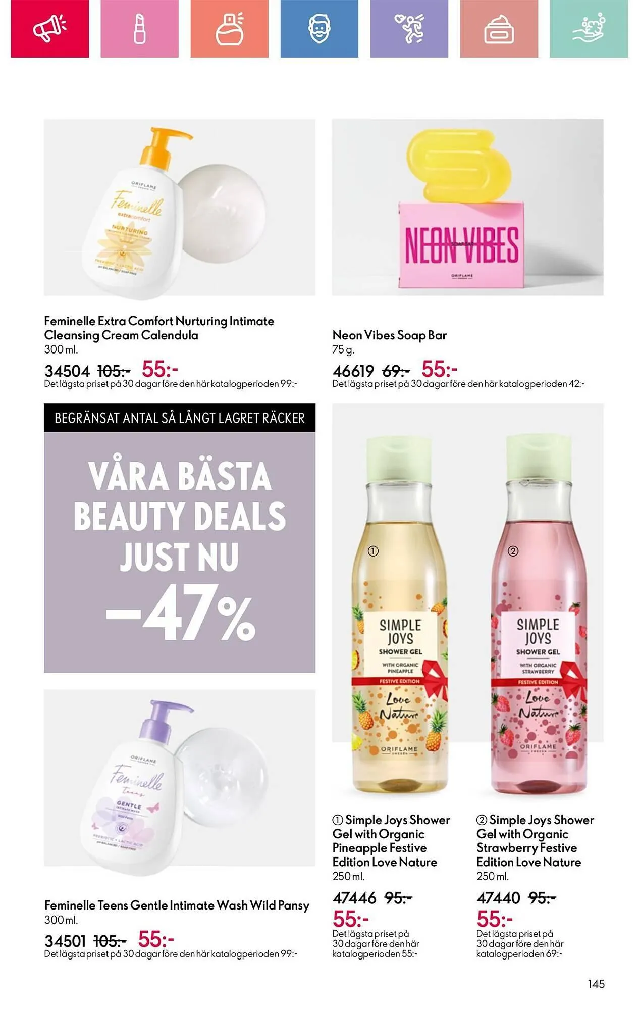 Oriflame reklamblad från 12 maj till 31 maj 2025 - Reklamblad sidor 145