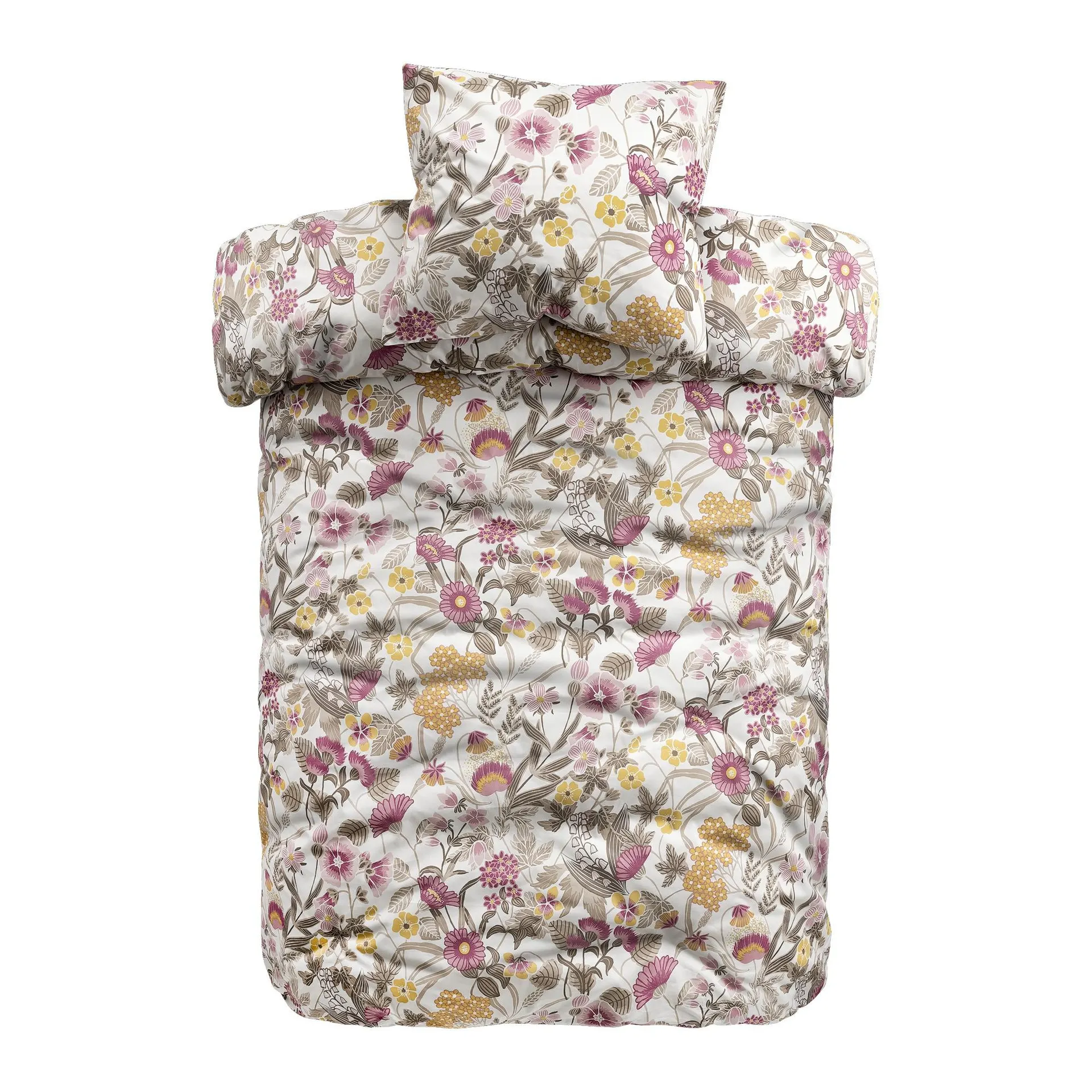 Påslakan Blombacken Rosa