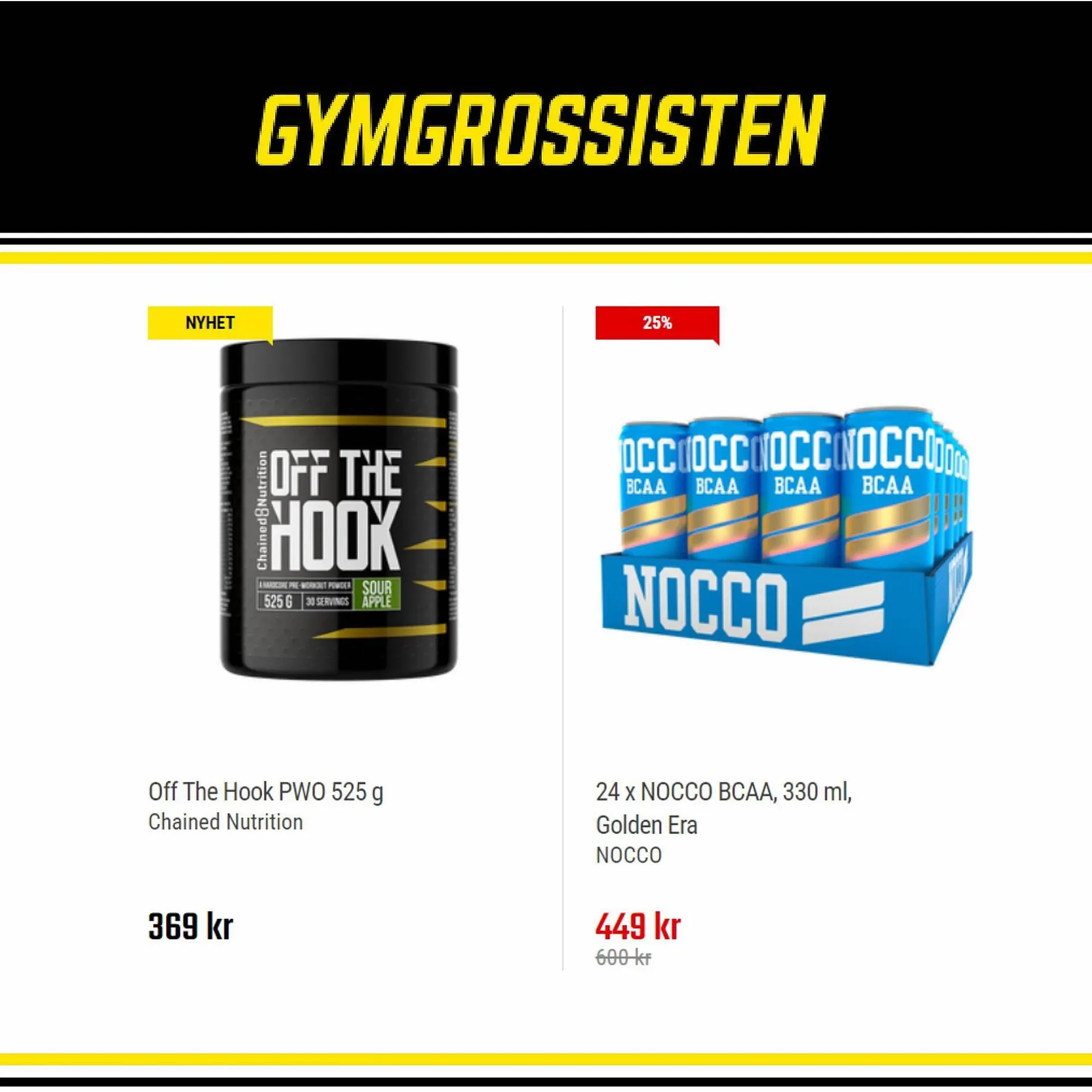 Gymgrossisten reklamblad från 25 oktober till 5 november 2023 - Reklamblad sidor 3