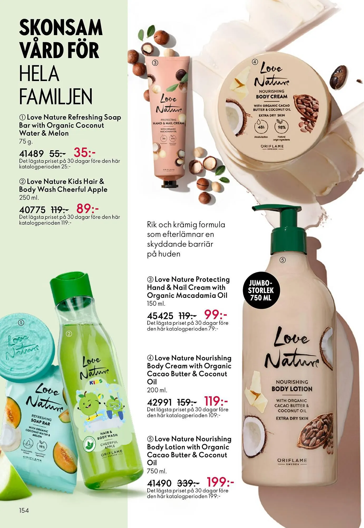 Oriflame reklamblad från 18 februari till 10 mars 2026 - Reklamblad sidor 154