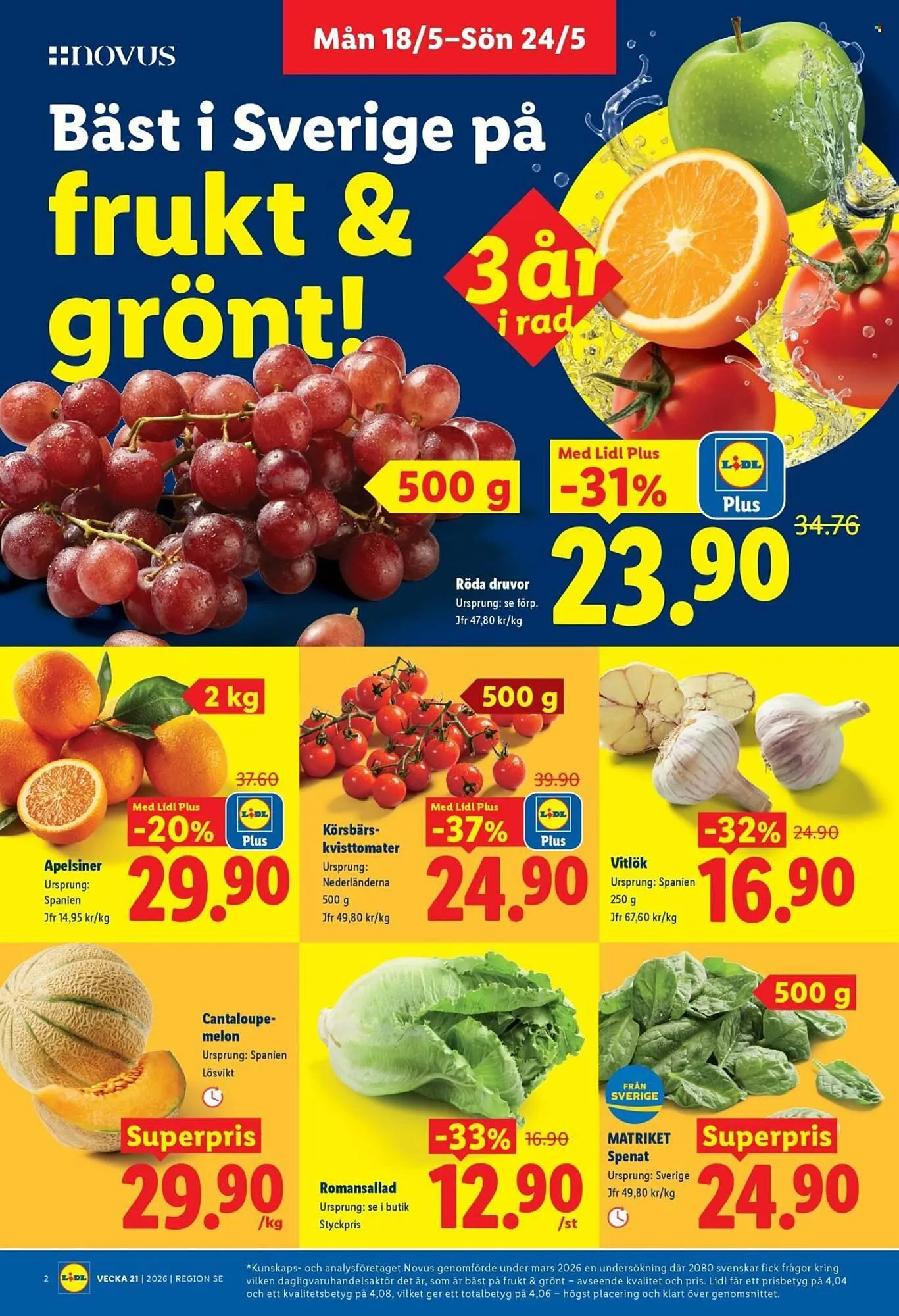 Lidl reklamblad från 18 maj till 24 maj 2026 - Reklamblad sidor 2