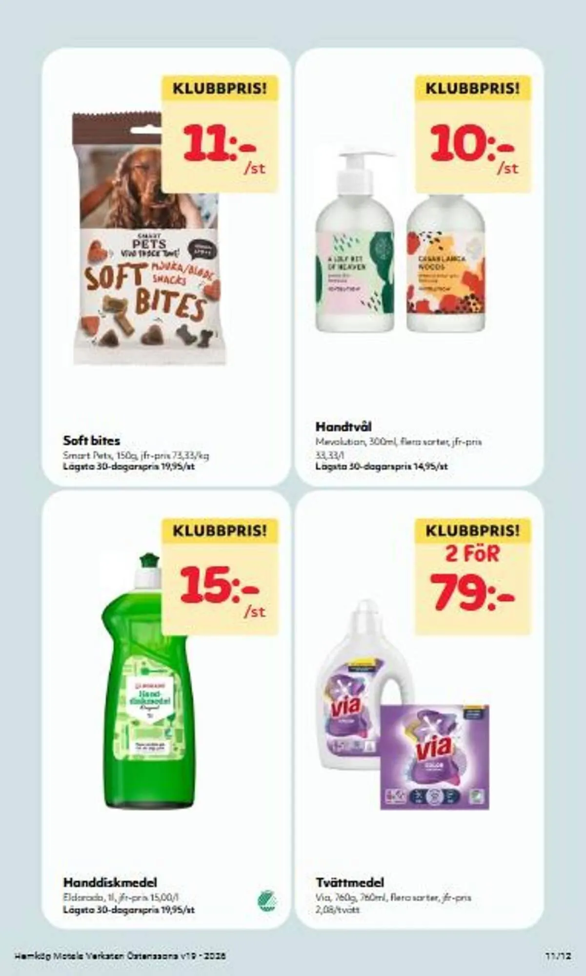 Hemköp reklamblad från 4 maj till 10 maj 2026 - Reklamblad sidor 11