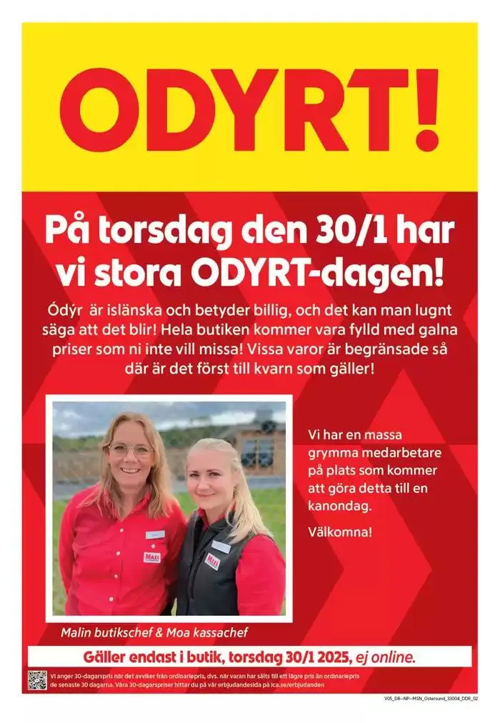 ICA Maxi Erbjudanden från 27 januari till 2 februari 2025 - Reklamblad sidor 2