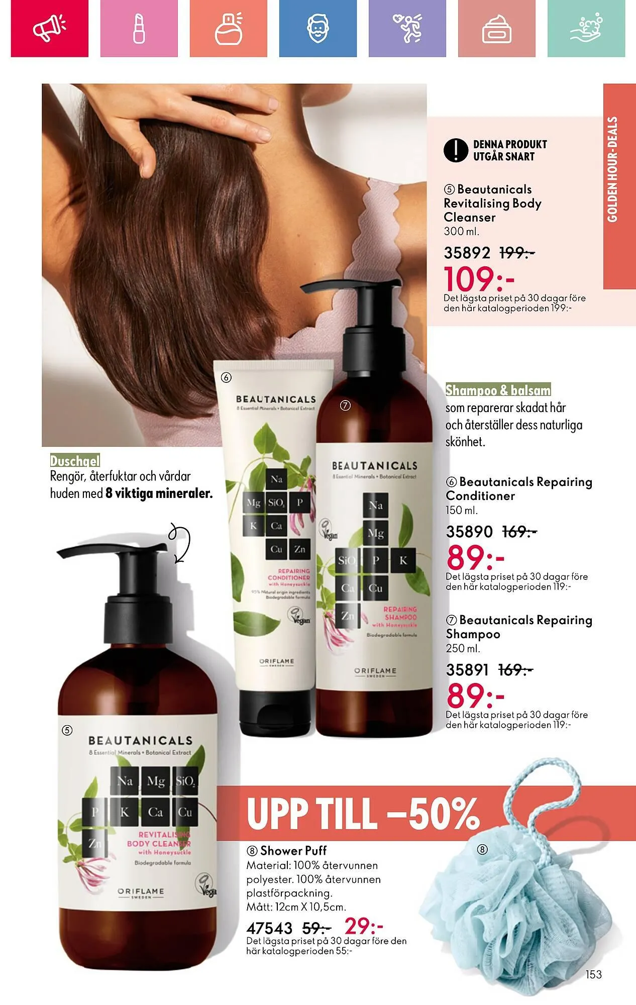Oriflame reklamblad från 13 juli till 2 augusti 2025 - Reklamblad sidor 153
