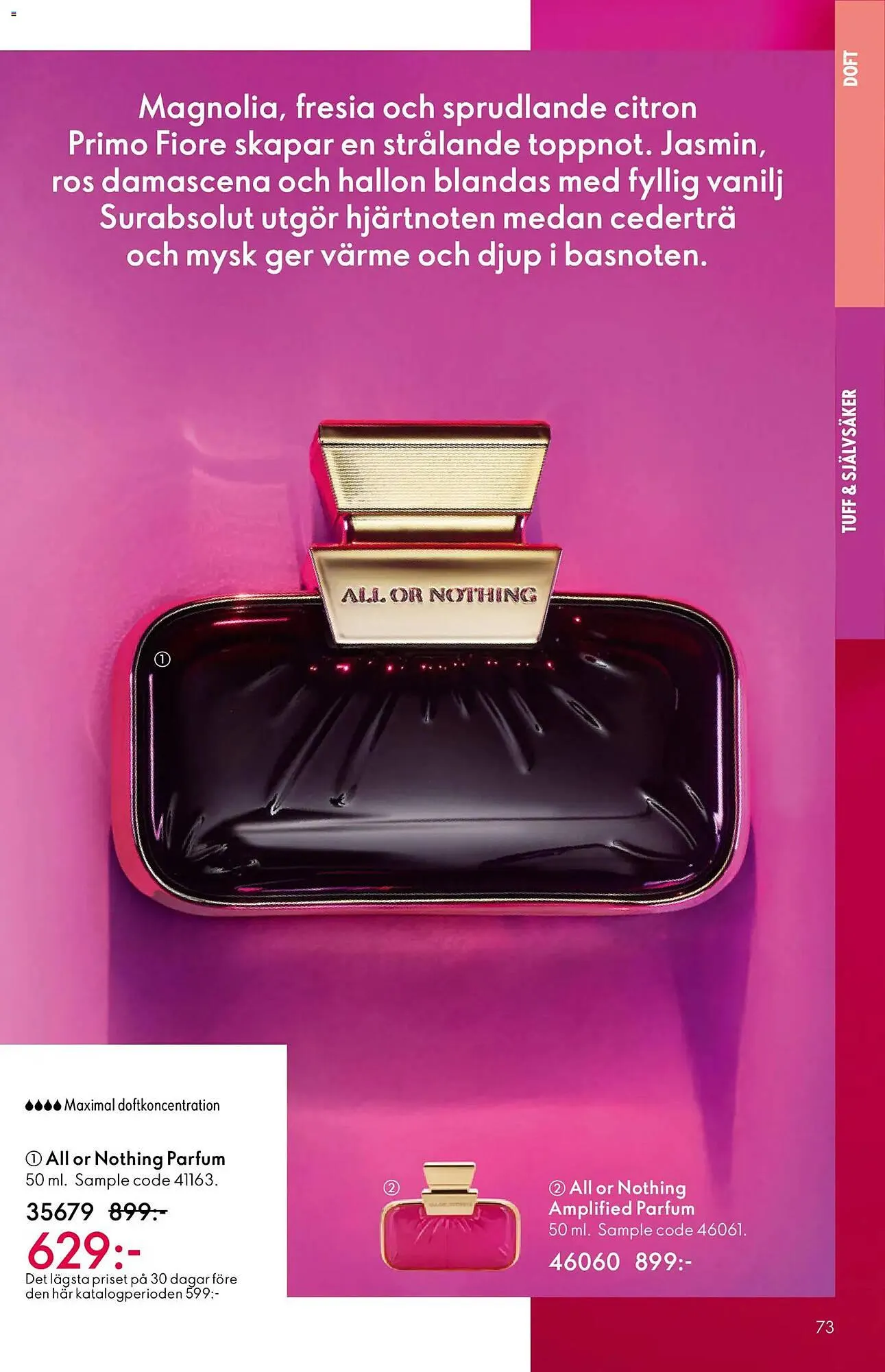 Oriflame reklamblad från 31 december till 27 januari 2026 - Reklamblad sidor 73