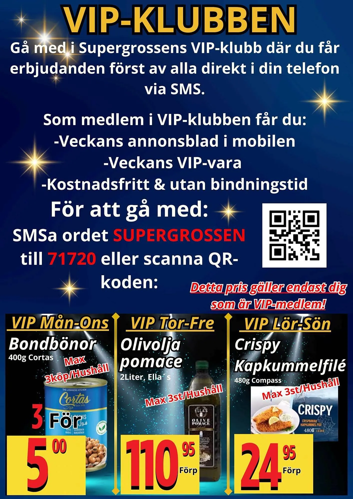 Supergrossen reklamblad från 11 januari till 19 januari 2026 - Reklamblad sidor 15