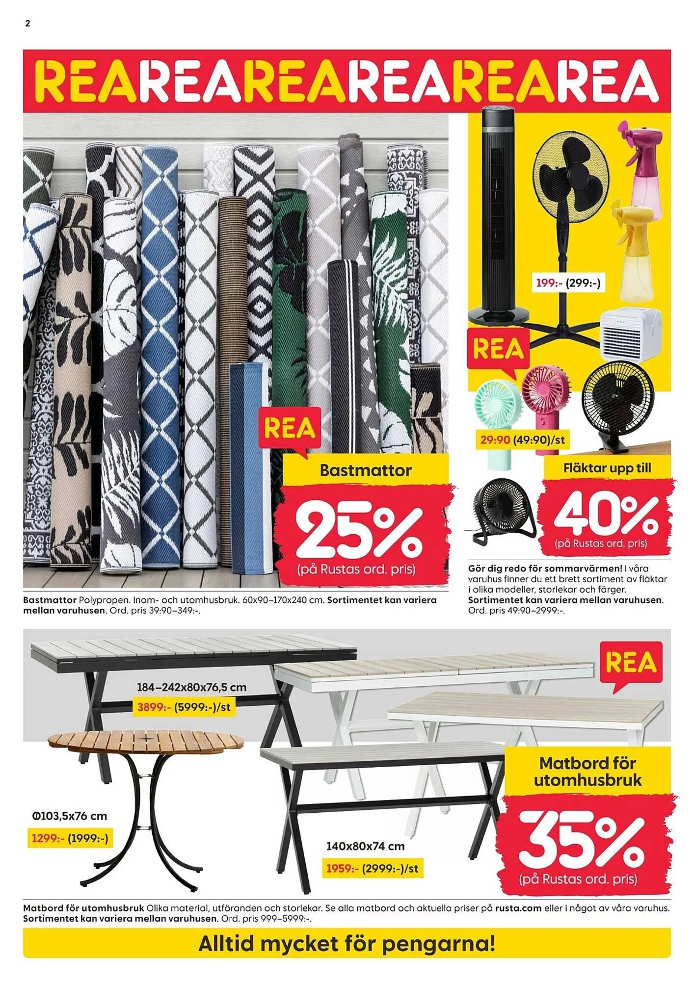 Rusta reklamblad från 30 juni till 6 juli 2025 - Reklamblad sidor 2