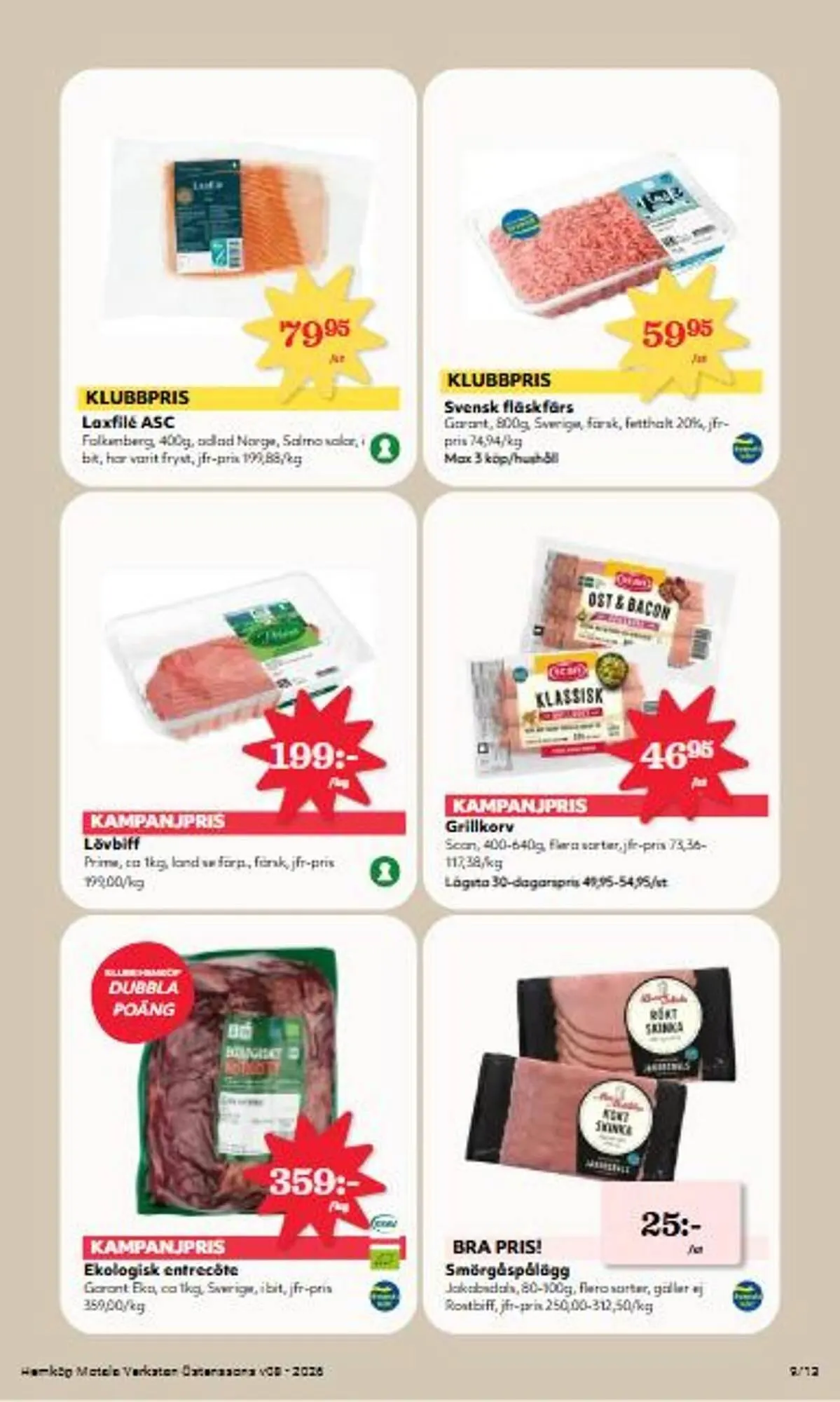 Östenssons reklamblad från 16 februari till 22 februari 2026 - Reklamblad sidor 9