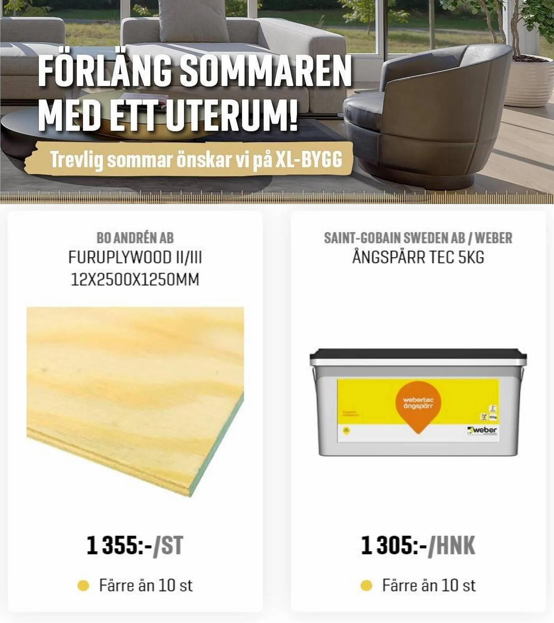 XL-Bygg reklamblad från 15 september till 28 oktober 2023 - Reklamblad sidor 9