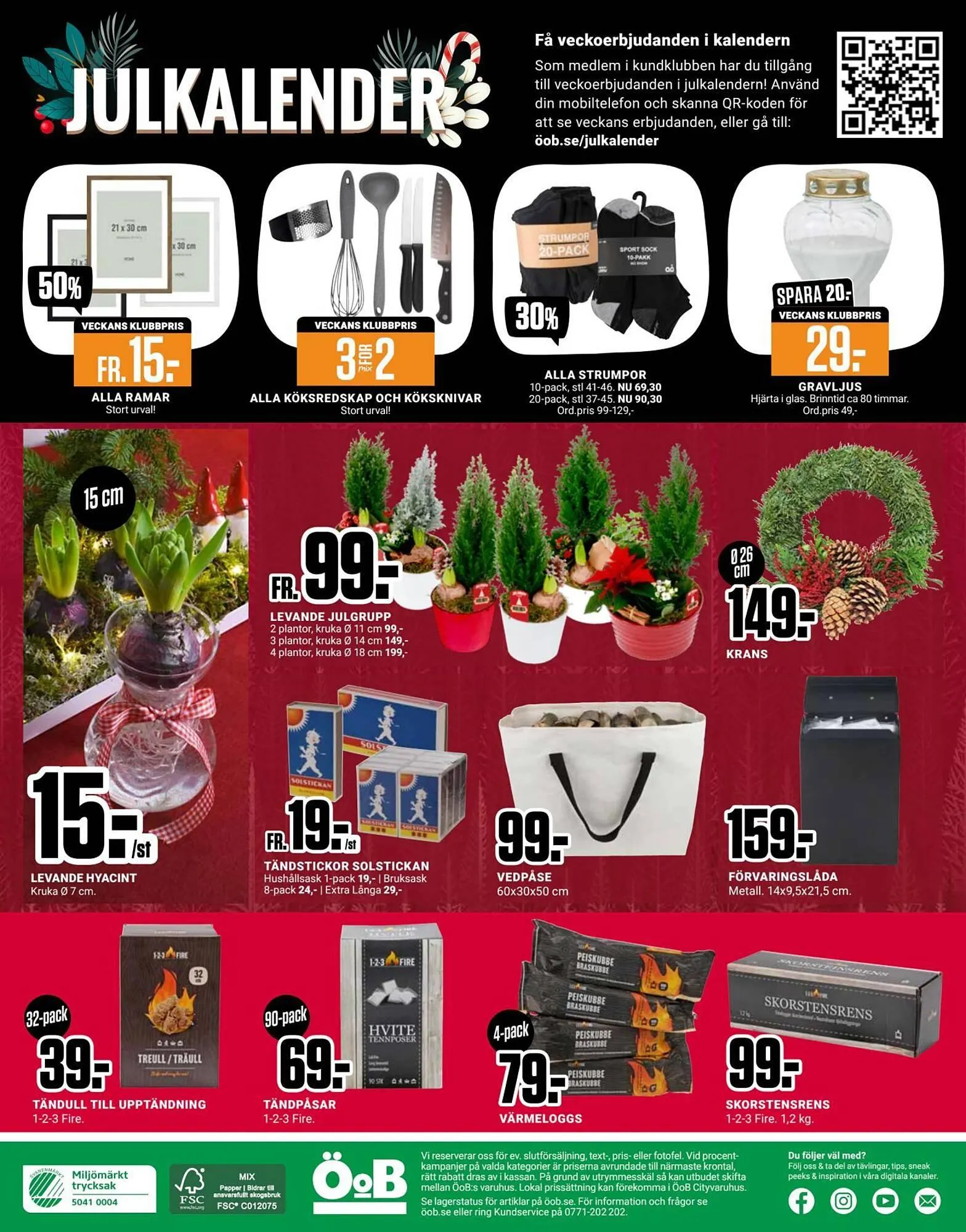 ÖoB annonsblad från 15 december till 25 december 2025 - Reklamblad sidor 16