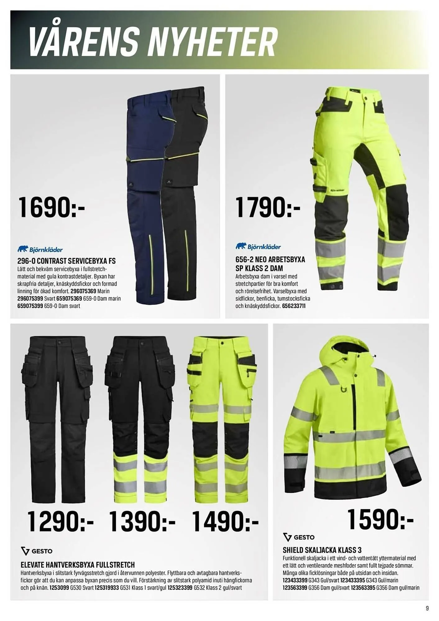 Swedol reklamblad från 2 april till 30 april 2025 - Reklamblad sidor 9