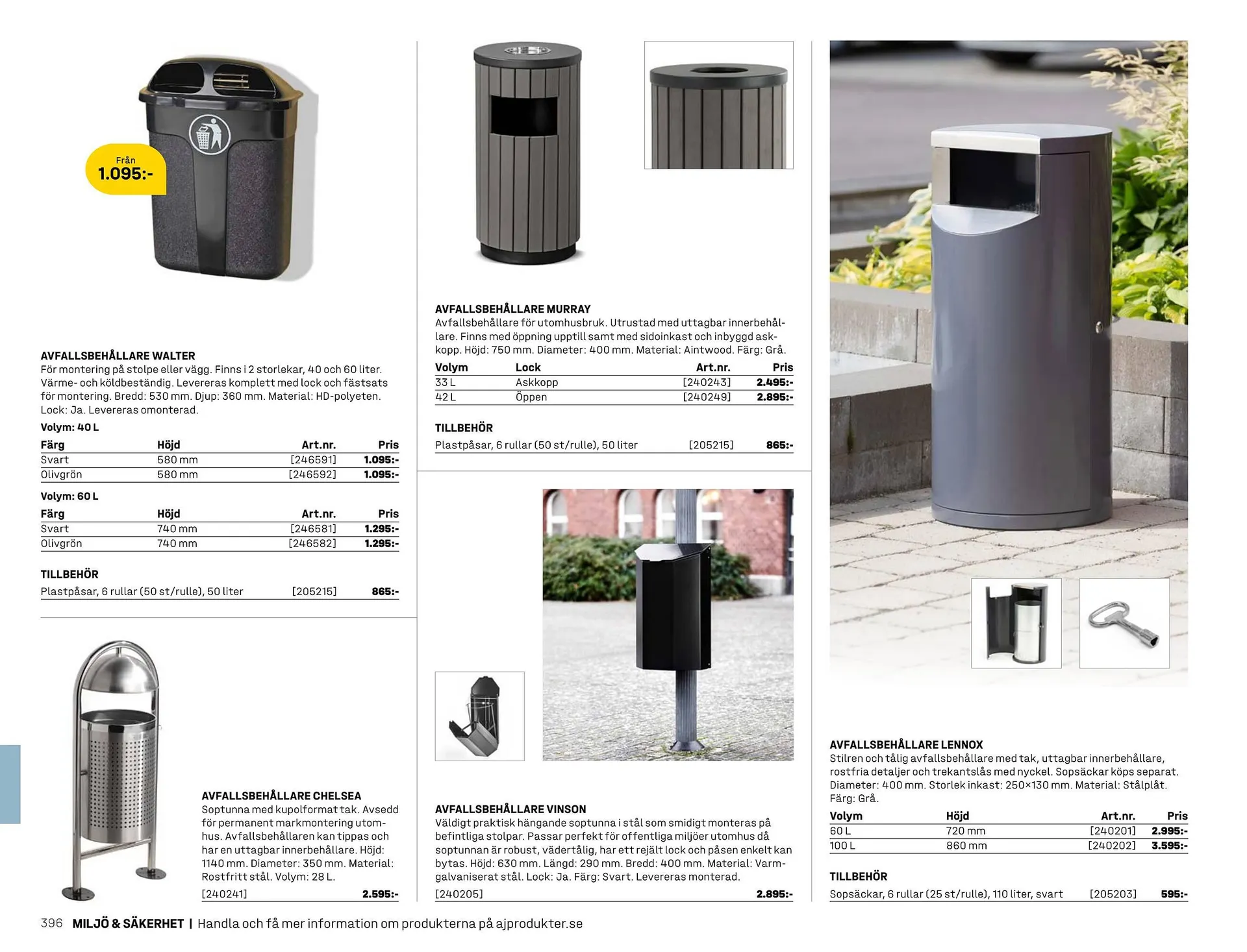 AJ Produkter reklamblad från 1 januari till 31 december 2025 - Reklamblad sidor 396