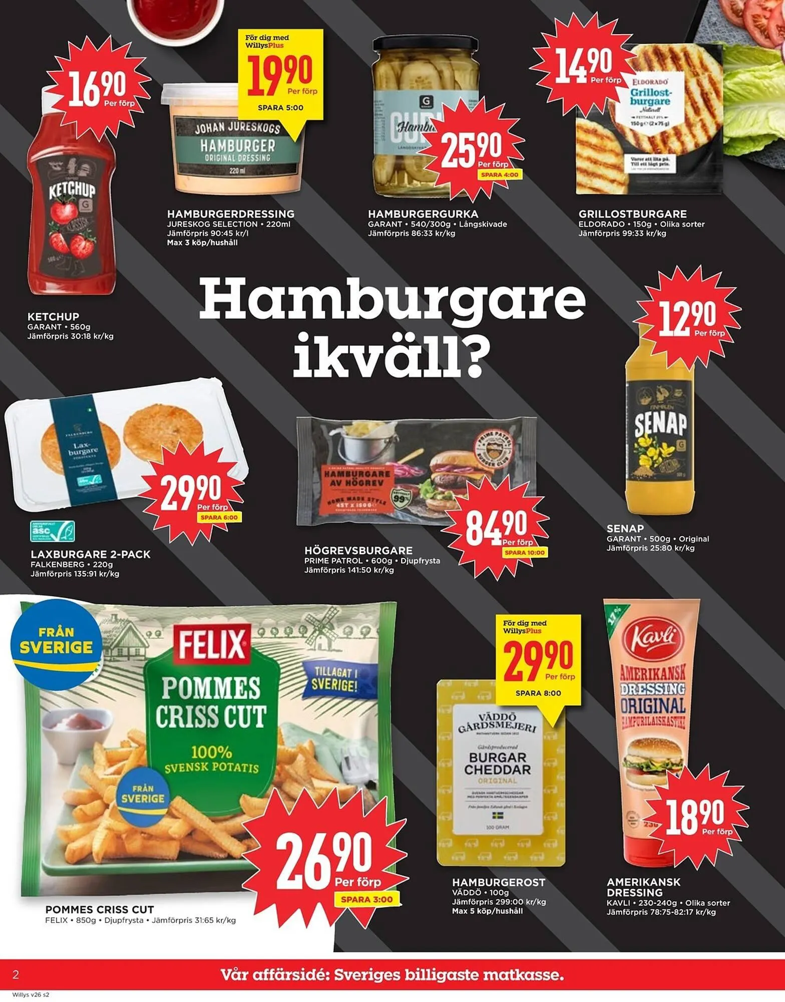 Willys reklamblad från 23 juni till 29 juni 2025 - Reklamblad sidor 2