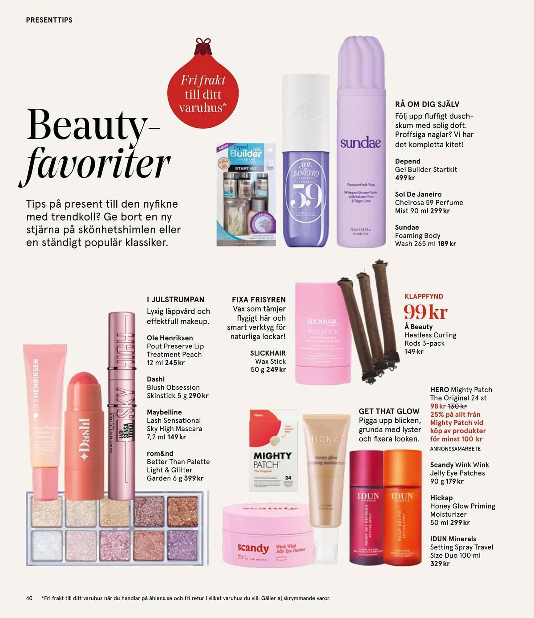 Åhléns reklamblad från 25 november till 11 december 2025 - Reklamblad sidor 40
