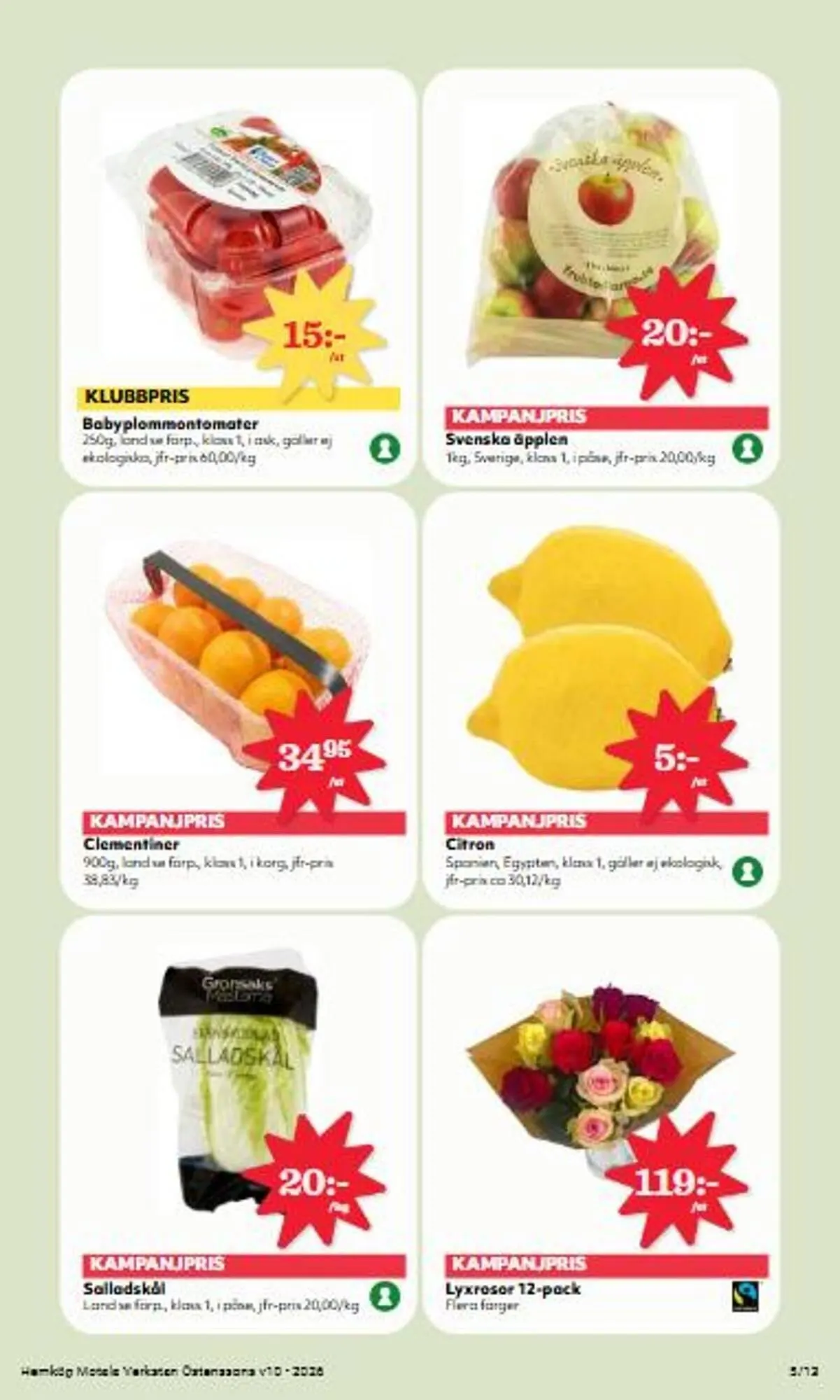 Östenssons reklamblad från 2 mars till 8 mars 2026 - Reklamblad sidor 5