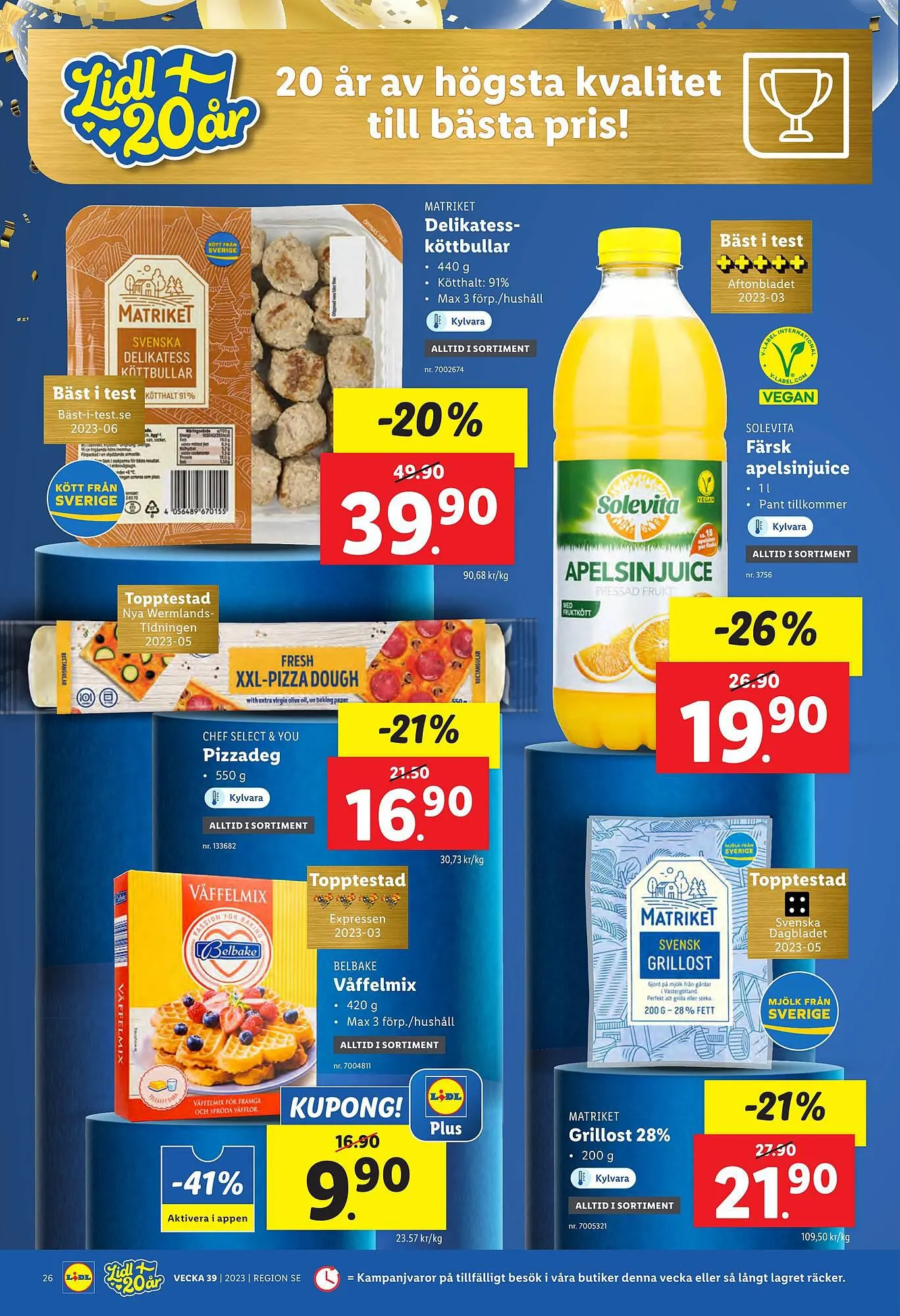 Lidl reklamblad från 25 september till 1 oktober 2023 - Reklamblad sidor 30
