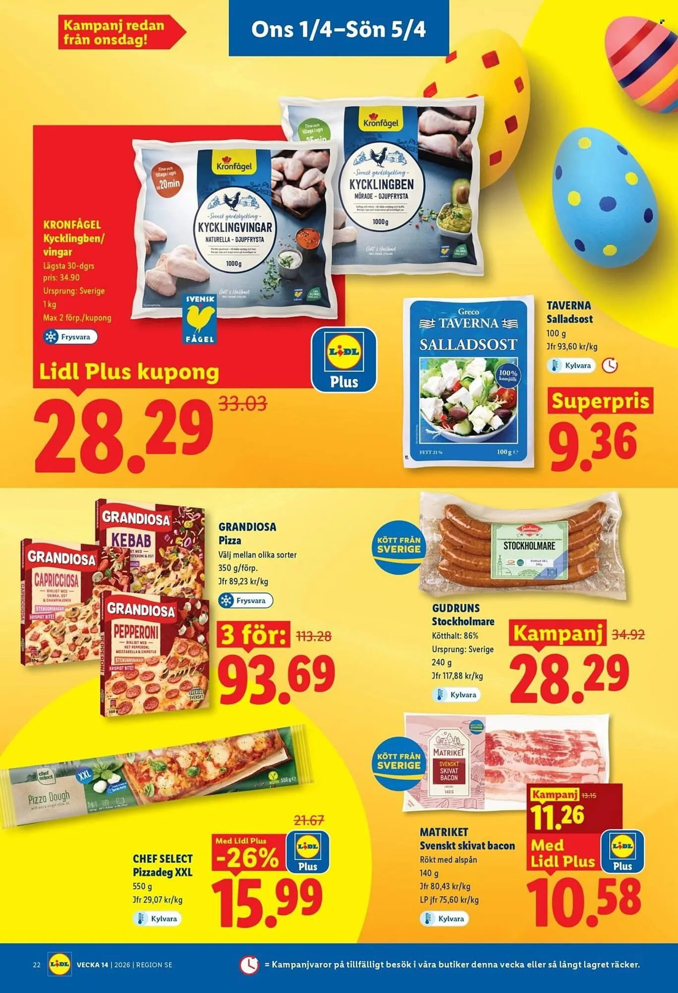 Lidl reklamblad från 30 mars till 5 april 2026 - Reklamblad sidor 26