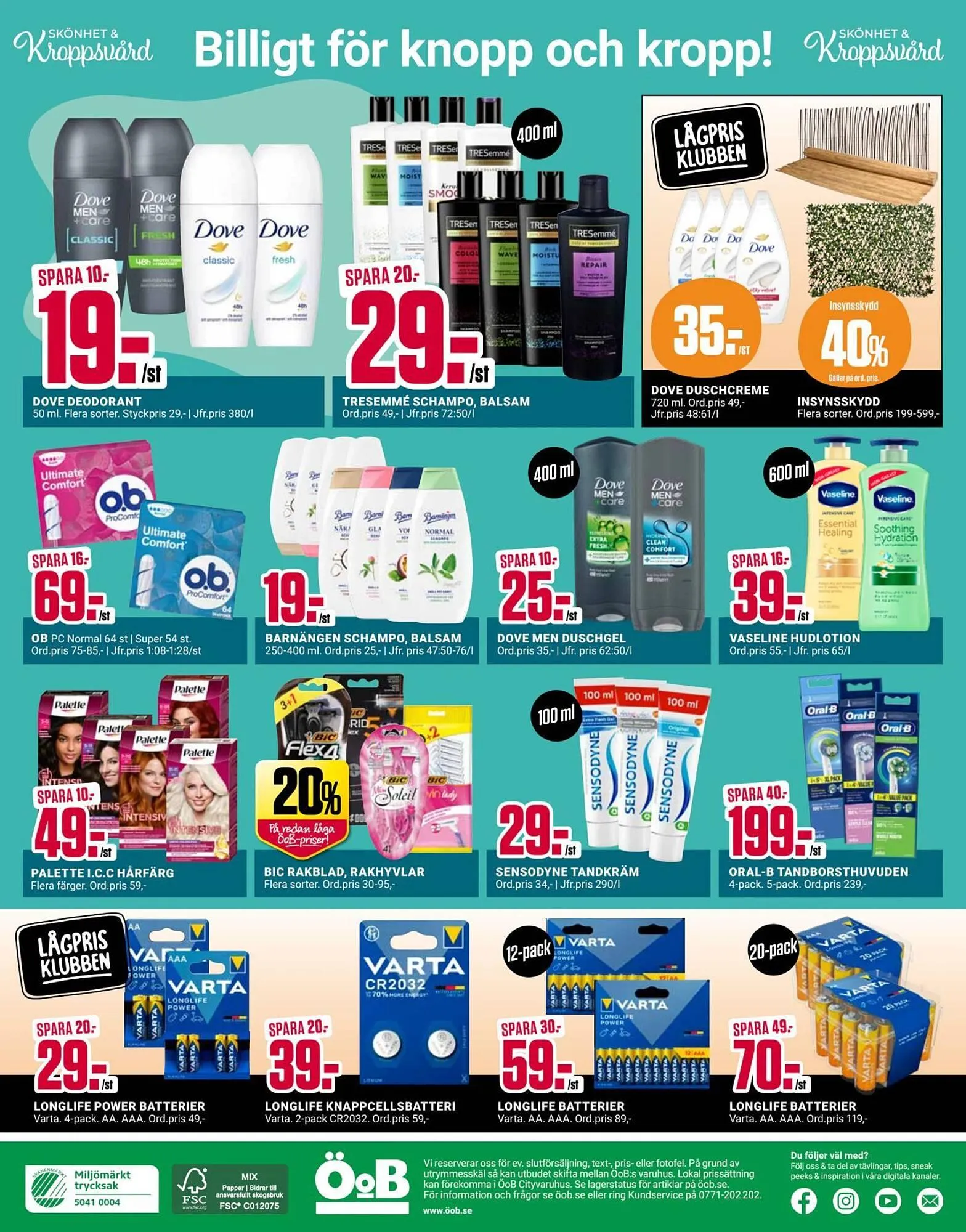 ÖoB reklamblad från 21 juli till 28 juli 2025 - Reklamblad sidor 12