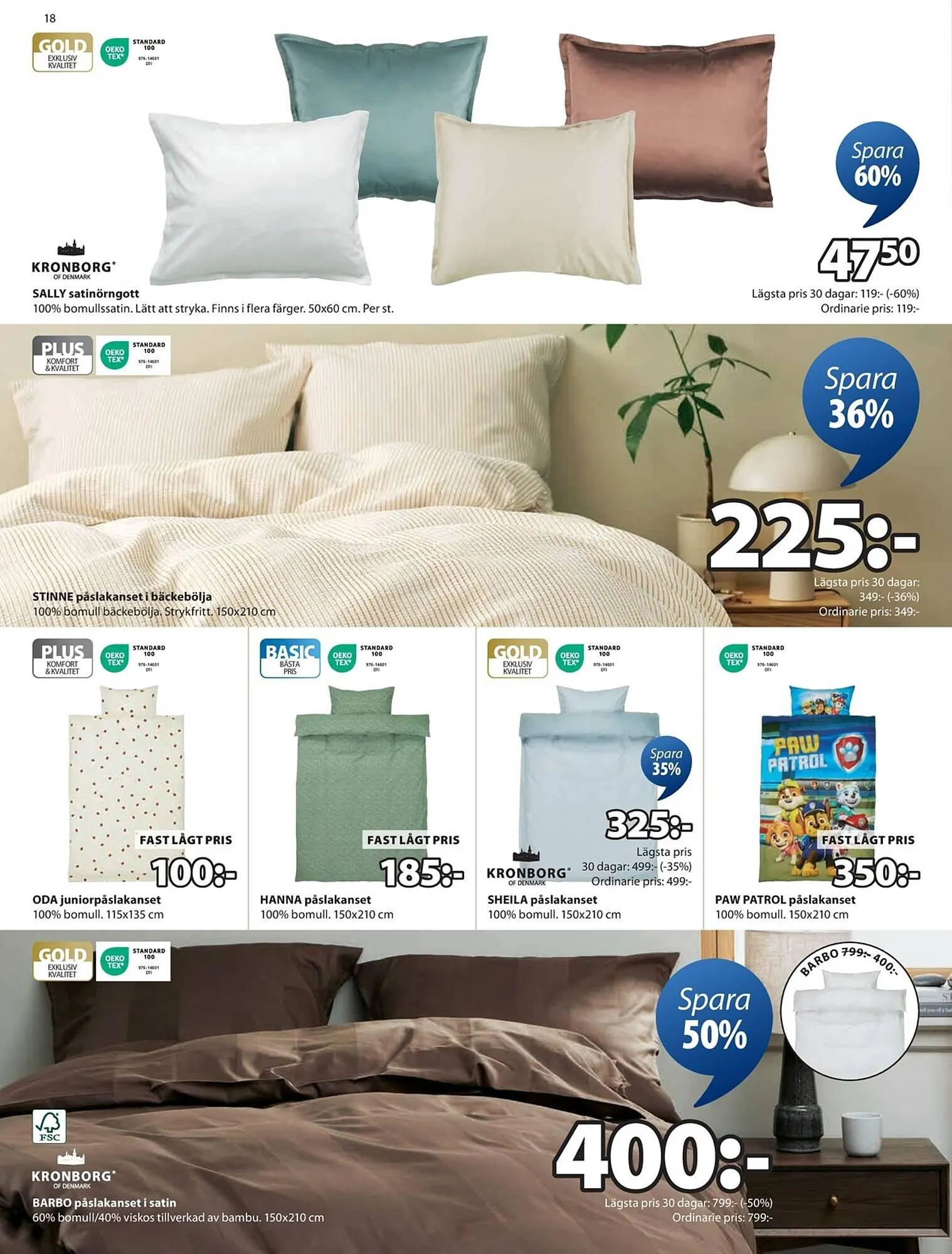 JYSK reklamblad från 25 augusti till 7 september 2025 - Reklamblad sidor 19
