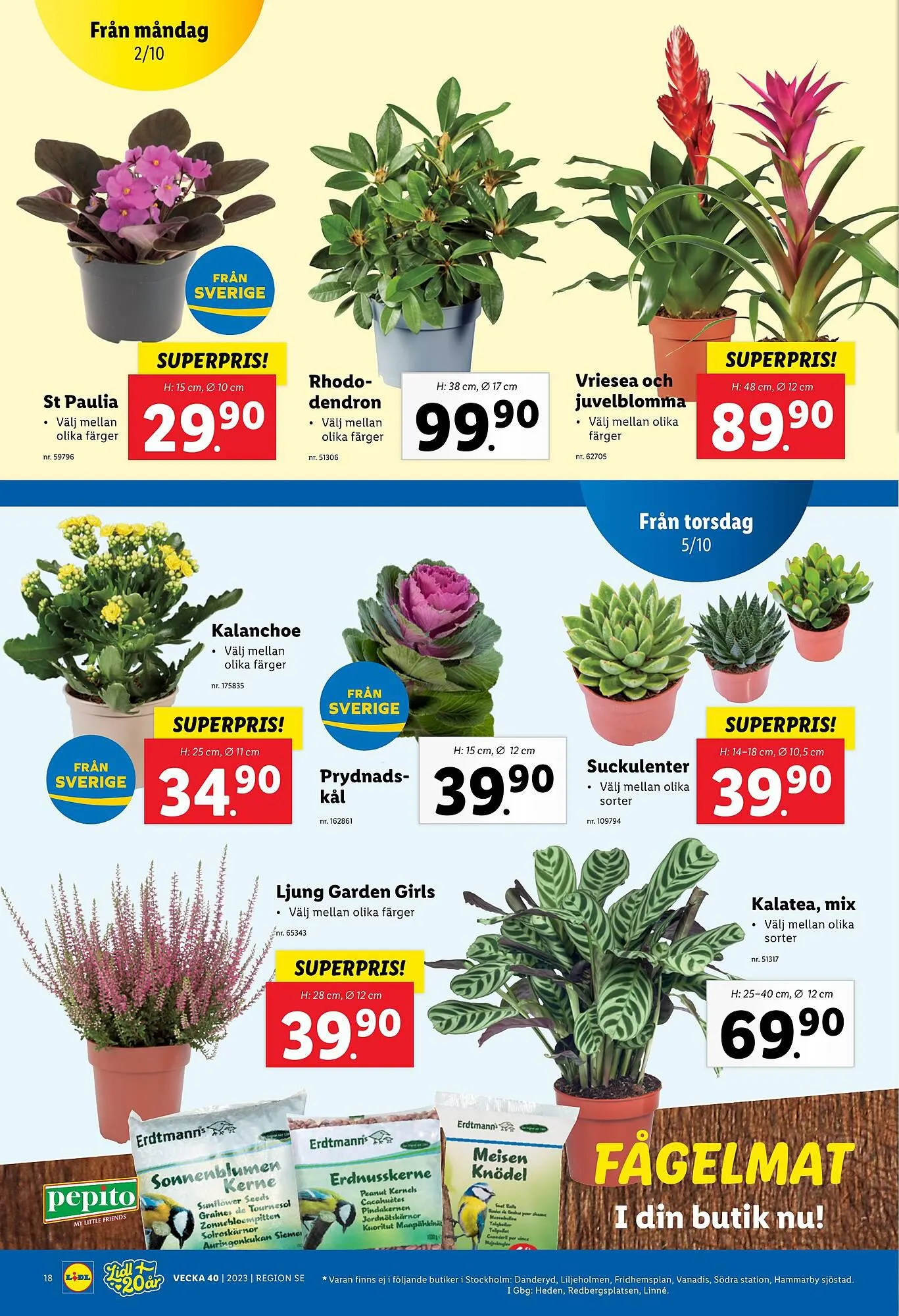 Lidl reklamblad från 2 oktober till 8 oktober 2023 - Reklamblad sidor 25