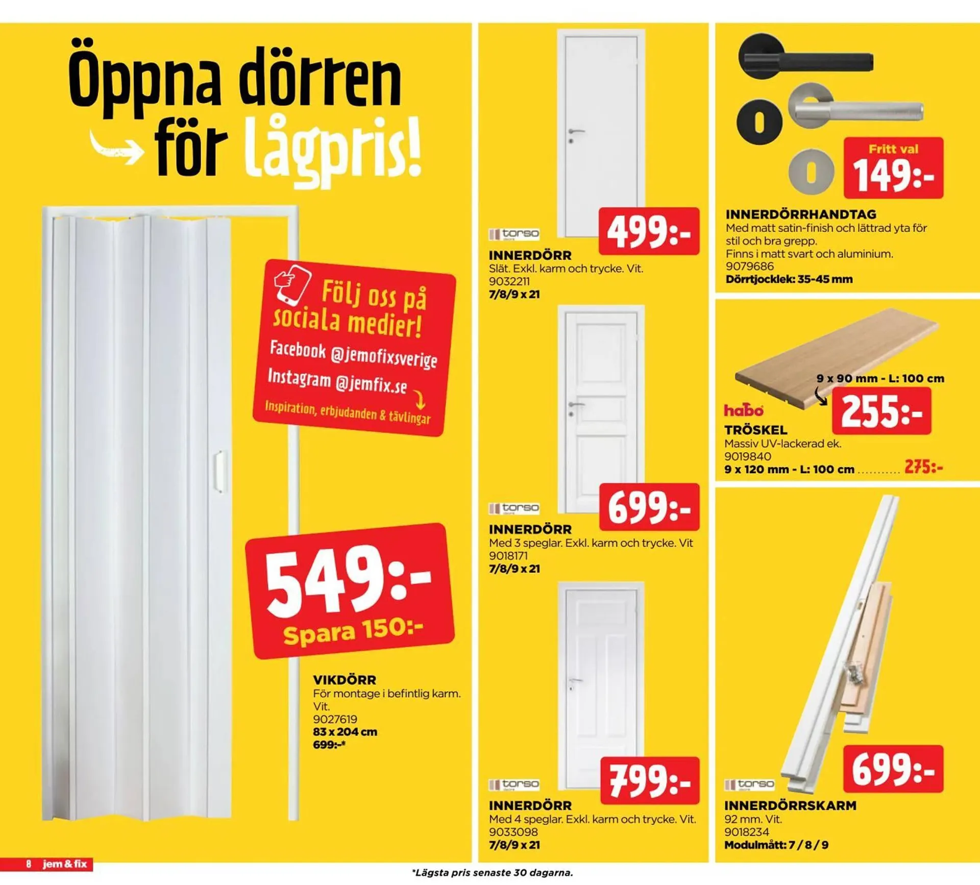 Jem&Fix reklamblad från 29 december till 19 januari 2026 - Reklamblad sidor 8