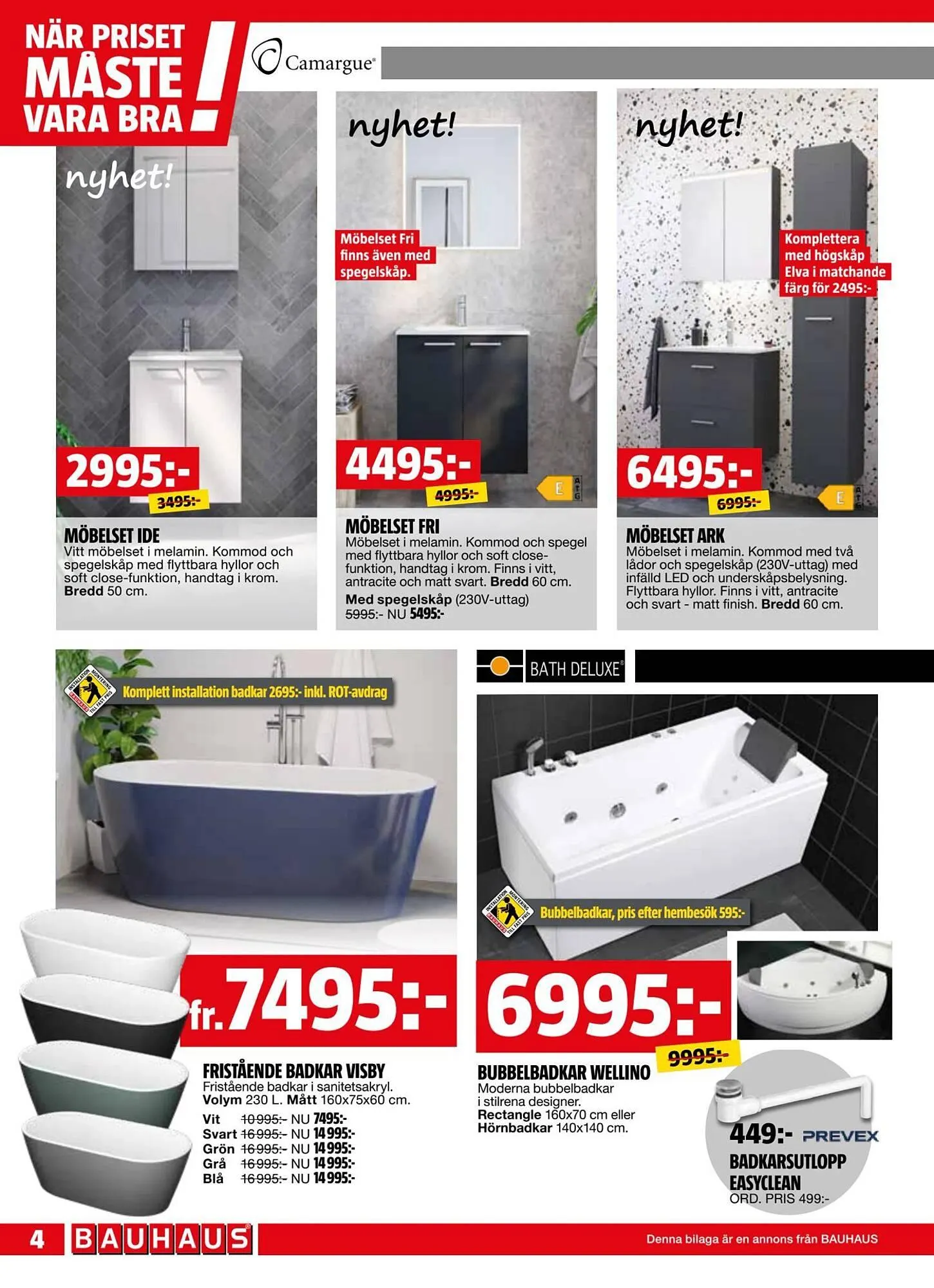 Bauhaus reklamblad från 29 september till 13 oktober 2024 - Reklamblad sidor 4