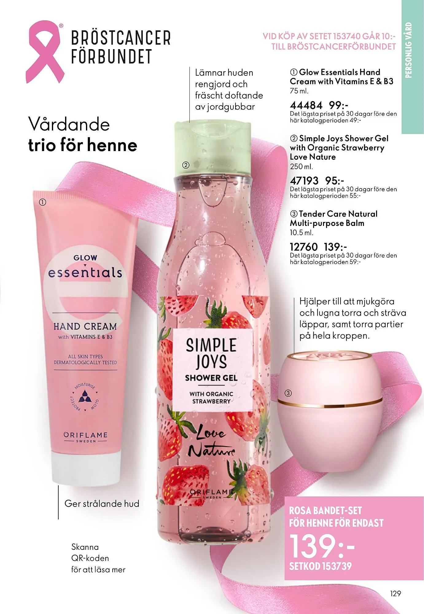 Oriflame reklamblad från 14 september till 7 oktober 2025 - Reklamblad sidor 129