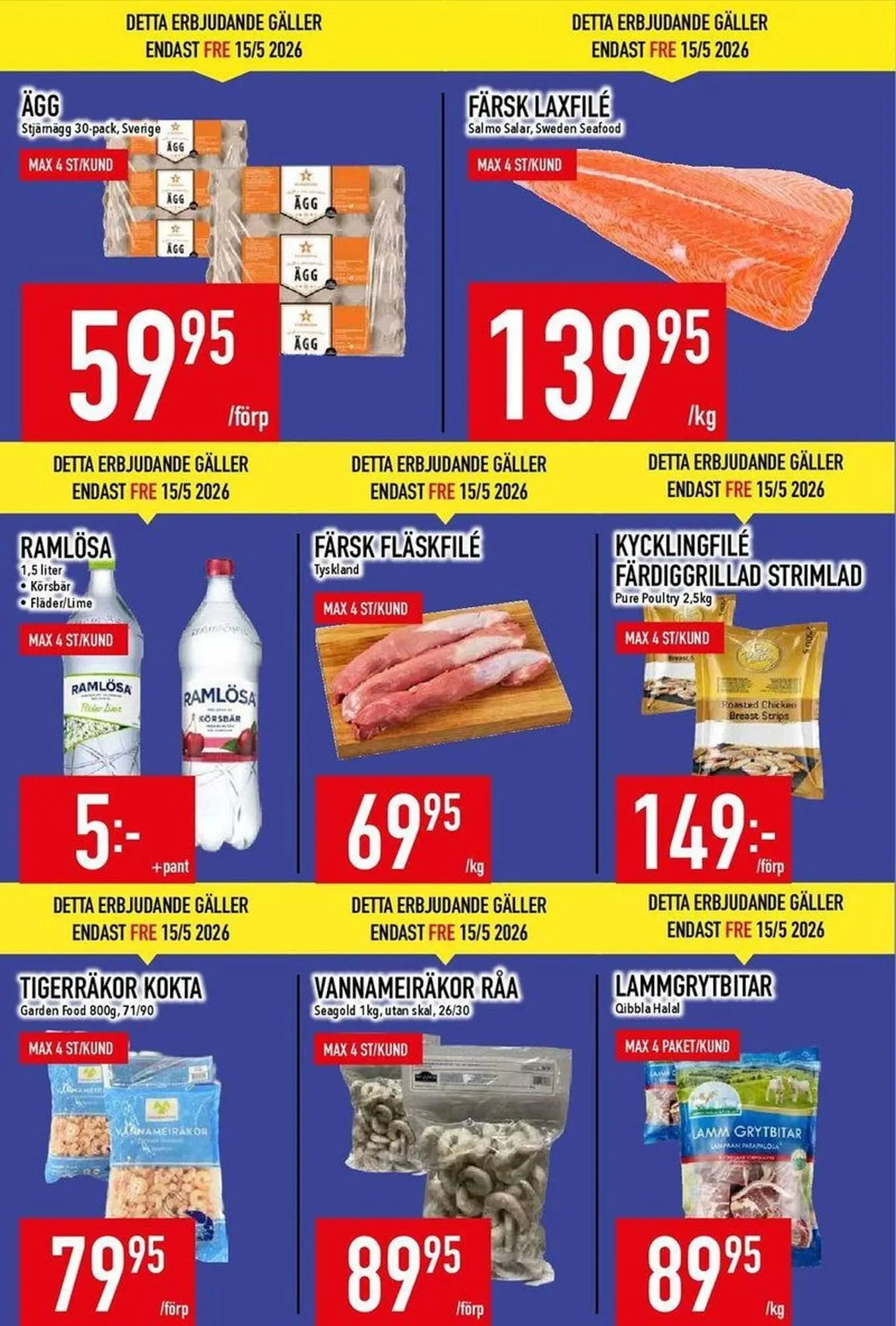 Matdax reklamblad från 11 maj till 17 maj 2026 - Reklamblad sidor 4