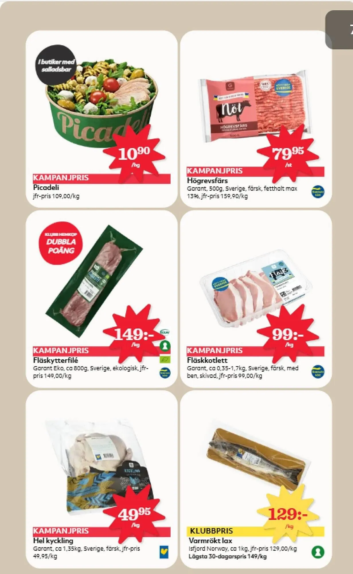 Hemköp reklamblad från 25 augusti till 31 augusti 2025 - Reklamblad sidor 6