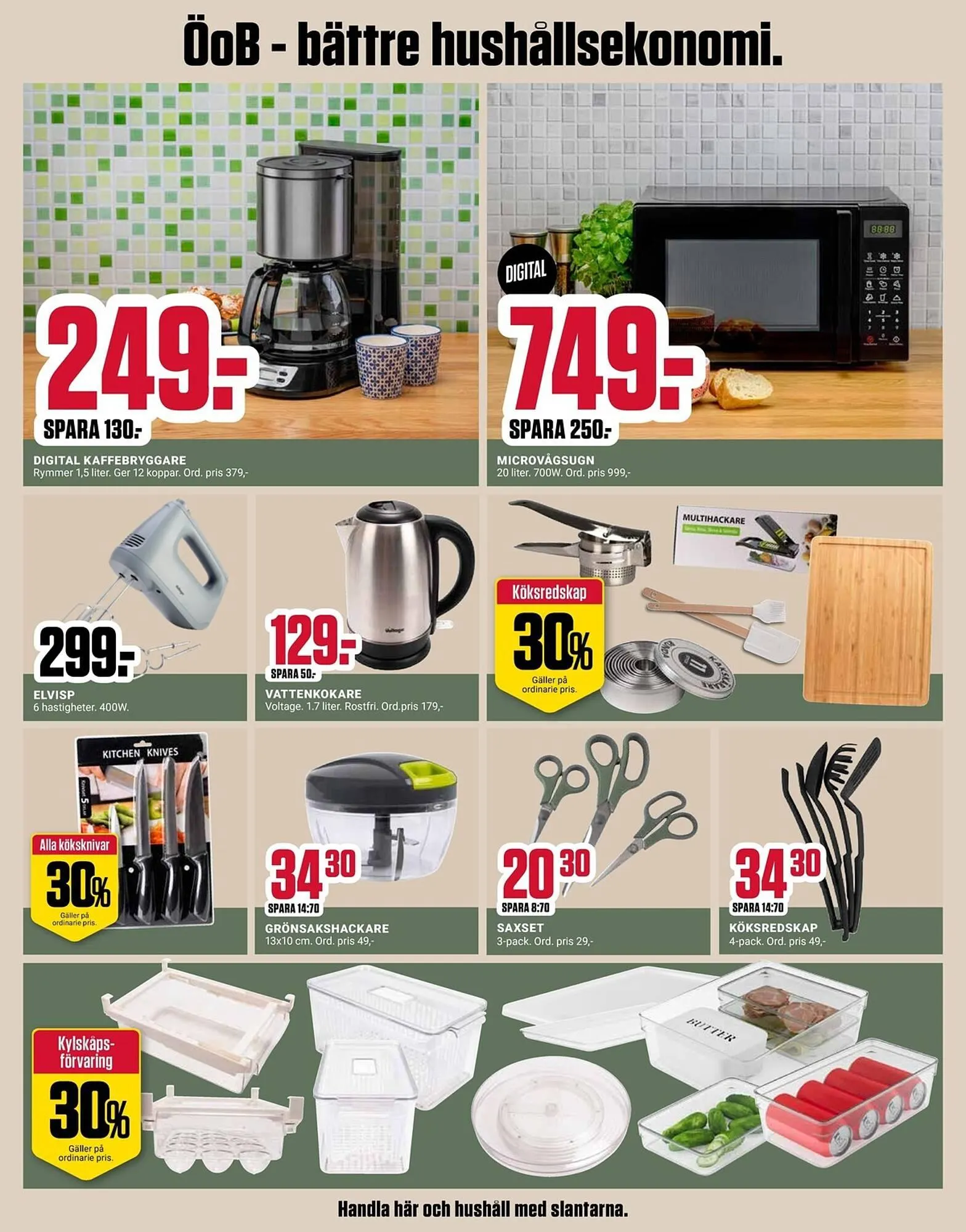 ÖoB reklamblad från 10 mars till 16 mars 2025 - Reklamblad sidor 9