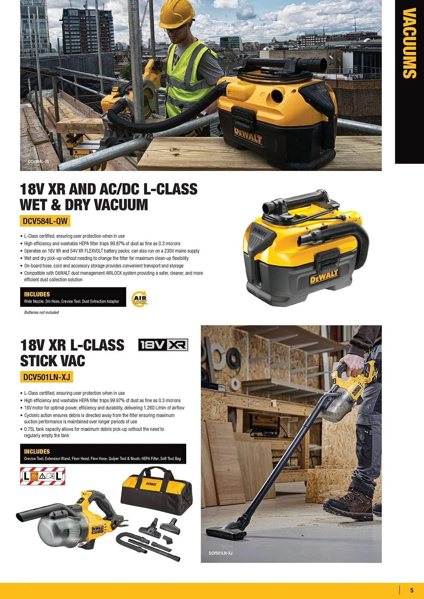 Dewalt reklamblad från 17 oktober till 31 oktober 2025 - Reklamblad sidor 5