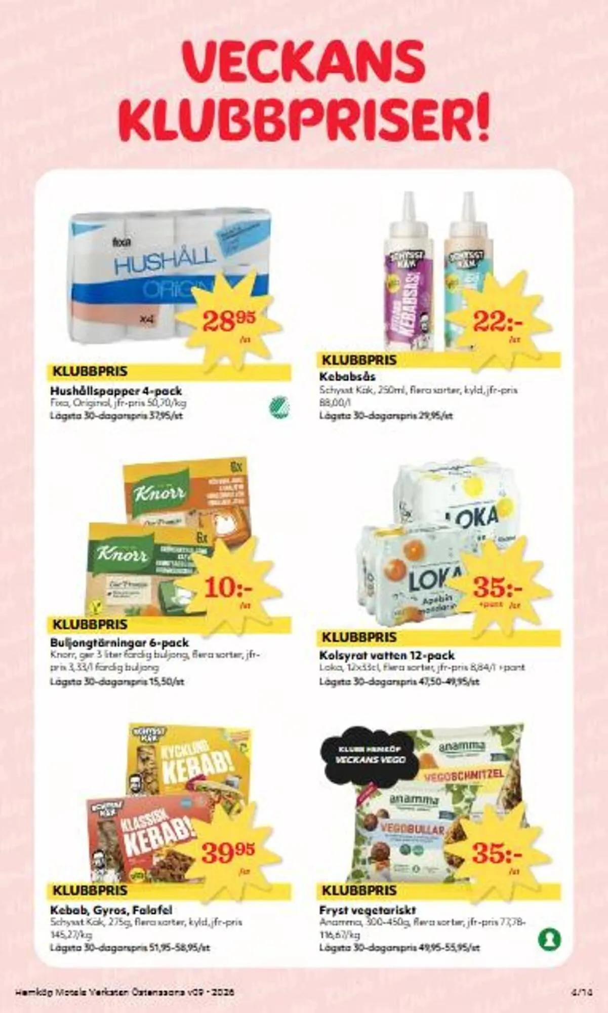 Östenssons reklamblad från 23 februari till 1 mars 2026 - Reklamblad sidor 4