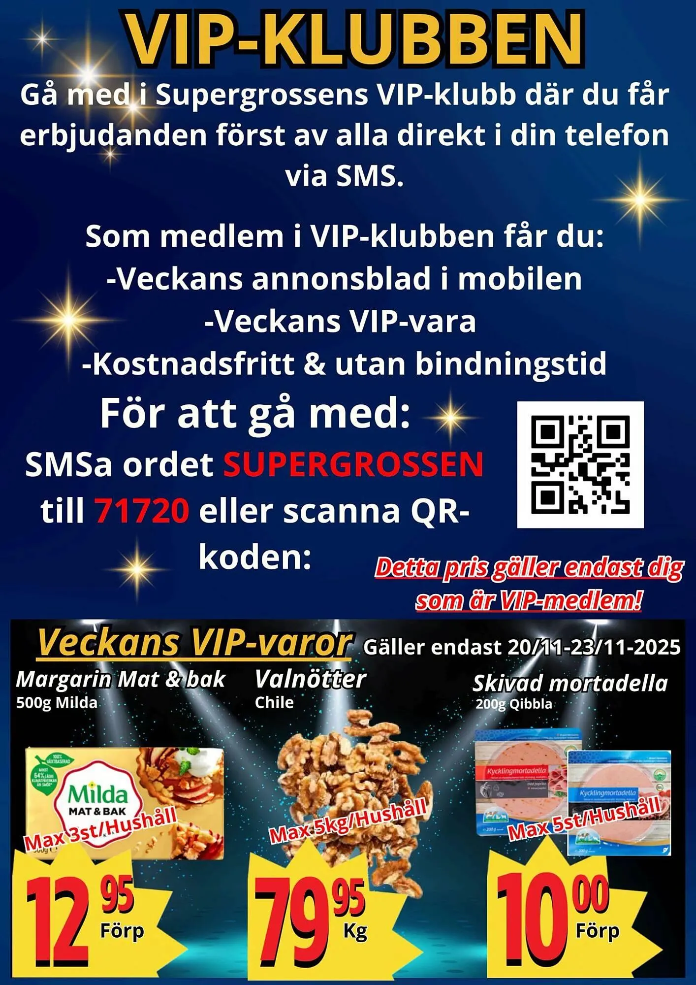 Supergrossen reklamblad från 17 november till 23 november 2025 - Reklamblad sidor 14