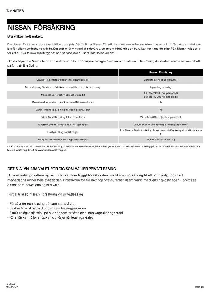 Nissan Qashqai från 14 maj till 14 maj 2025 - Reklamblad sidor 19