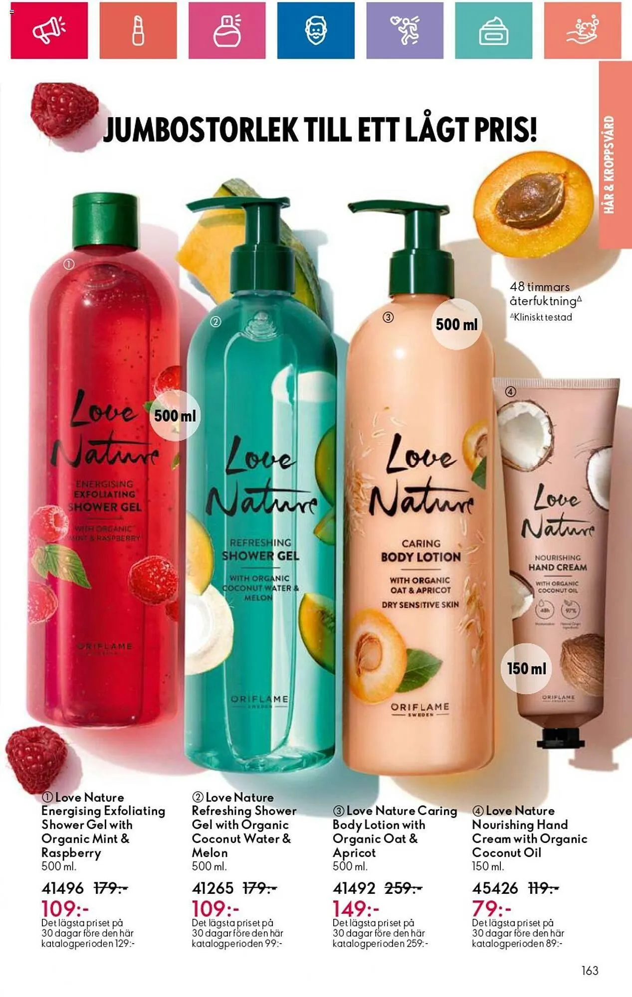 Oriflame reklamblad från 12 september till 2 oktober 2024 - Reklamblad sidor 163