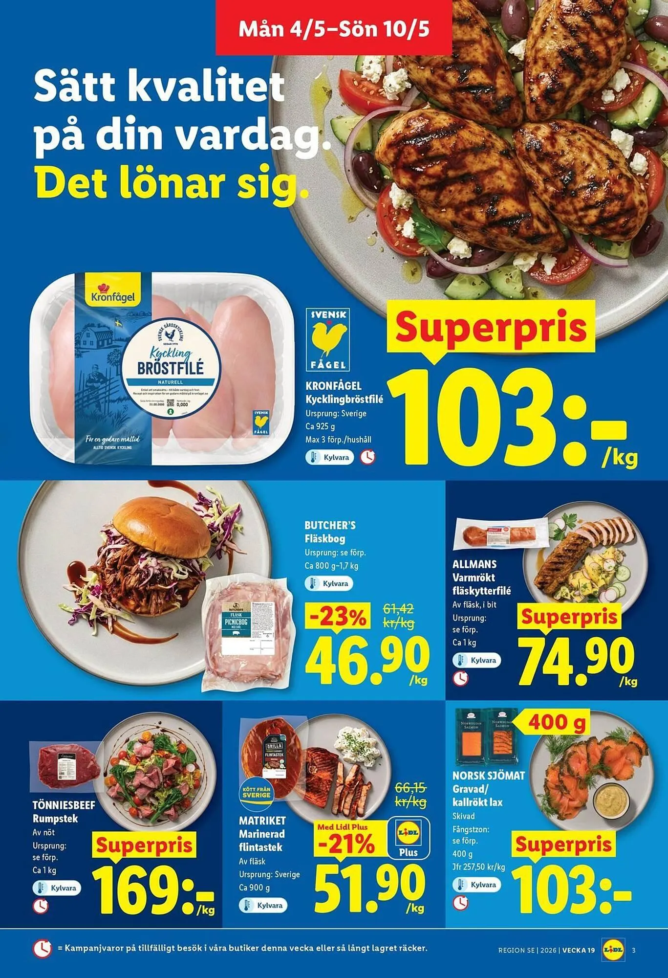 Lidl reklamblad från 4 maj till 10 maj 2026 - Reklamblad sidor 3