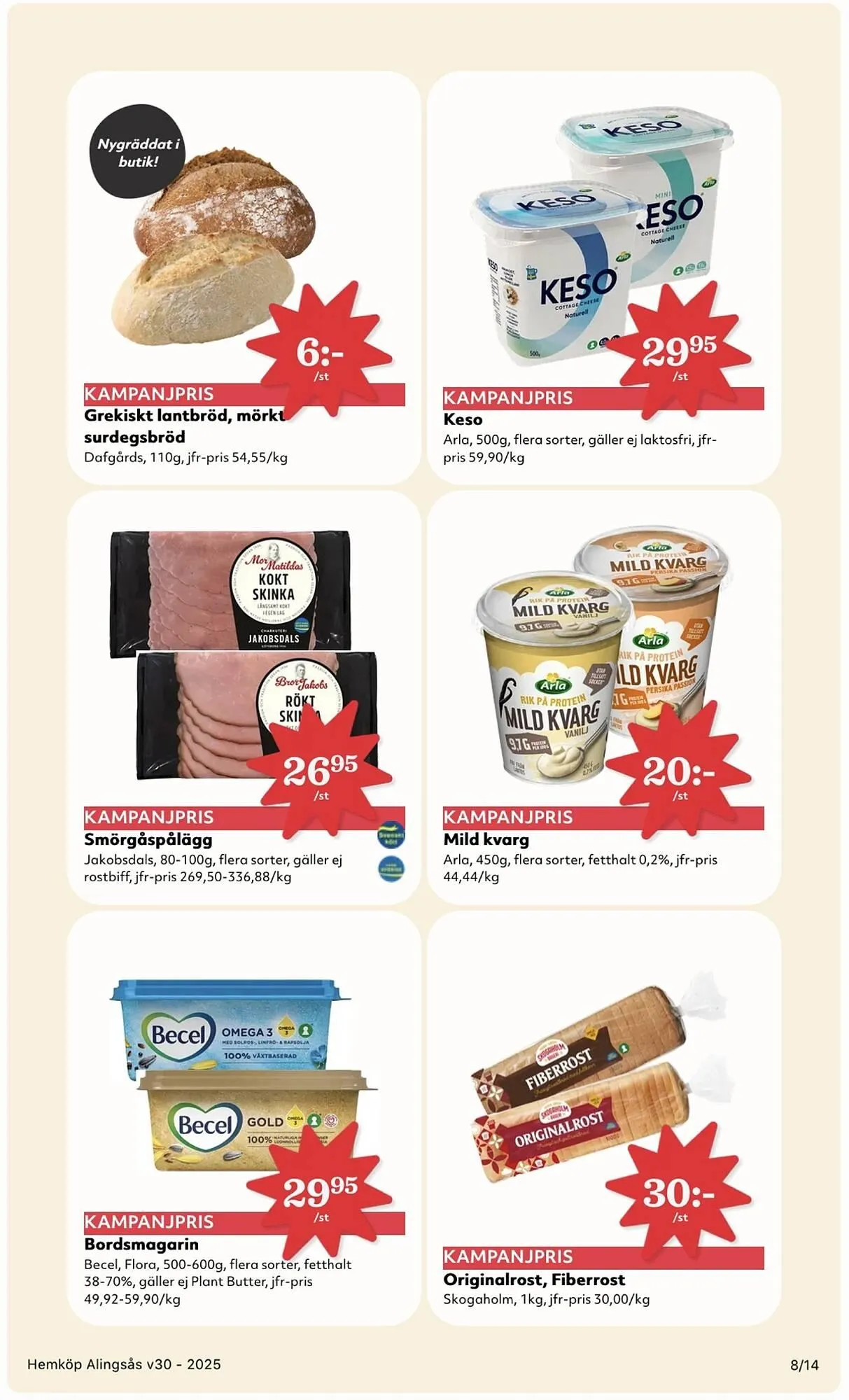 Hemköp reklamblad från 21 juli till 27 juli 2025 - Reklamblad sidor 8