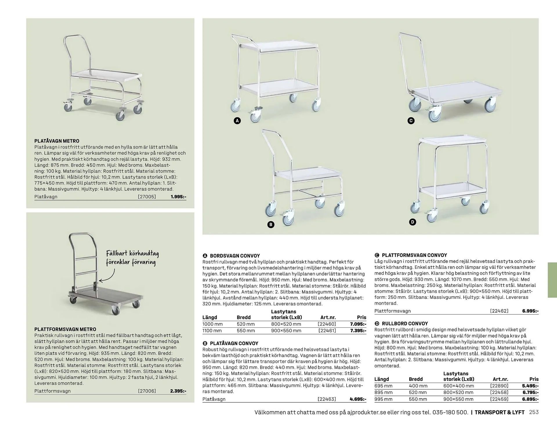 AJ Produkter reklamblad från 1 januari till 31 december 2025 - Reklamblad sidor 253