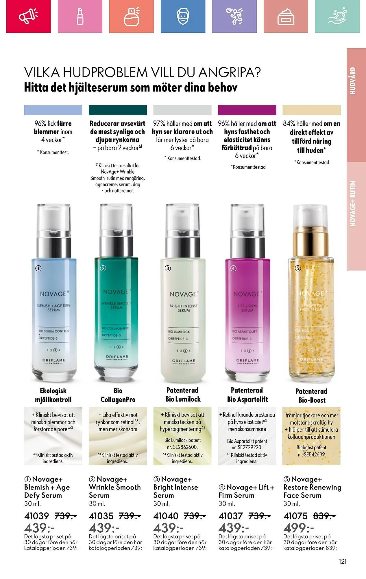 Oriflame reklamblad från 13 juli till 2 augusti 2025 - Reklamblad sidor 121