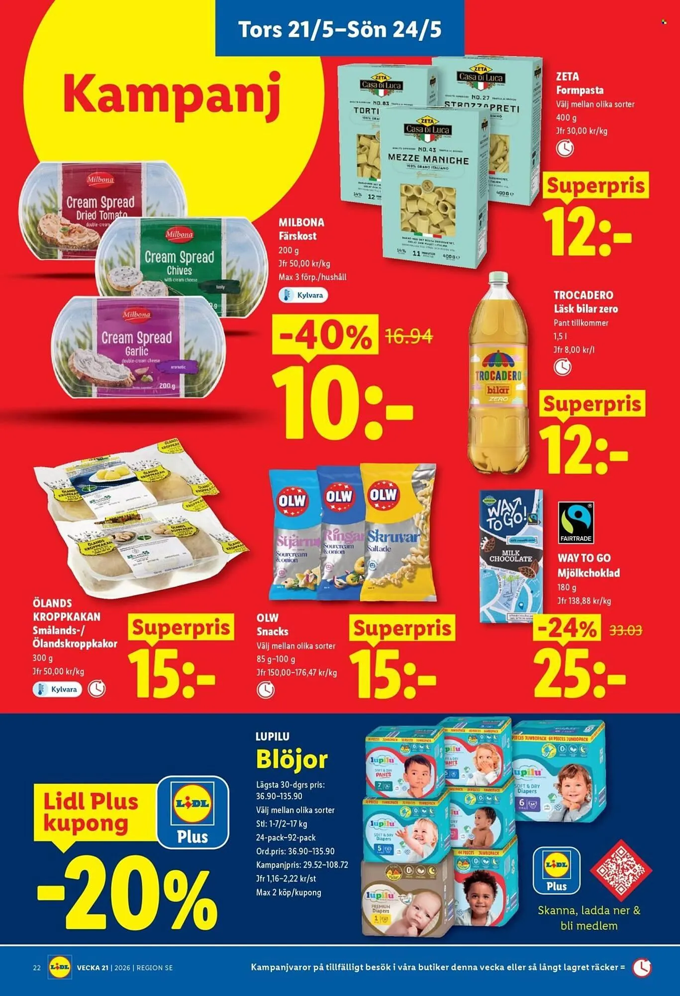 Lidl reklamblad från 18 maj till 24 maj 2026 - Reklamblad sidor 26