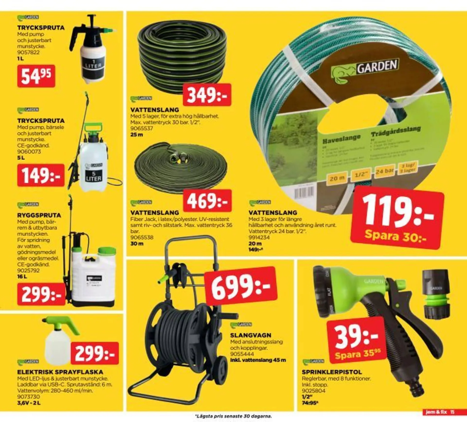 Jem&Fix reklamblad från 12 maj till 18 maj 2025 - Reklamblad sidor 15