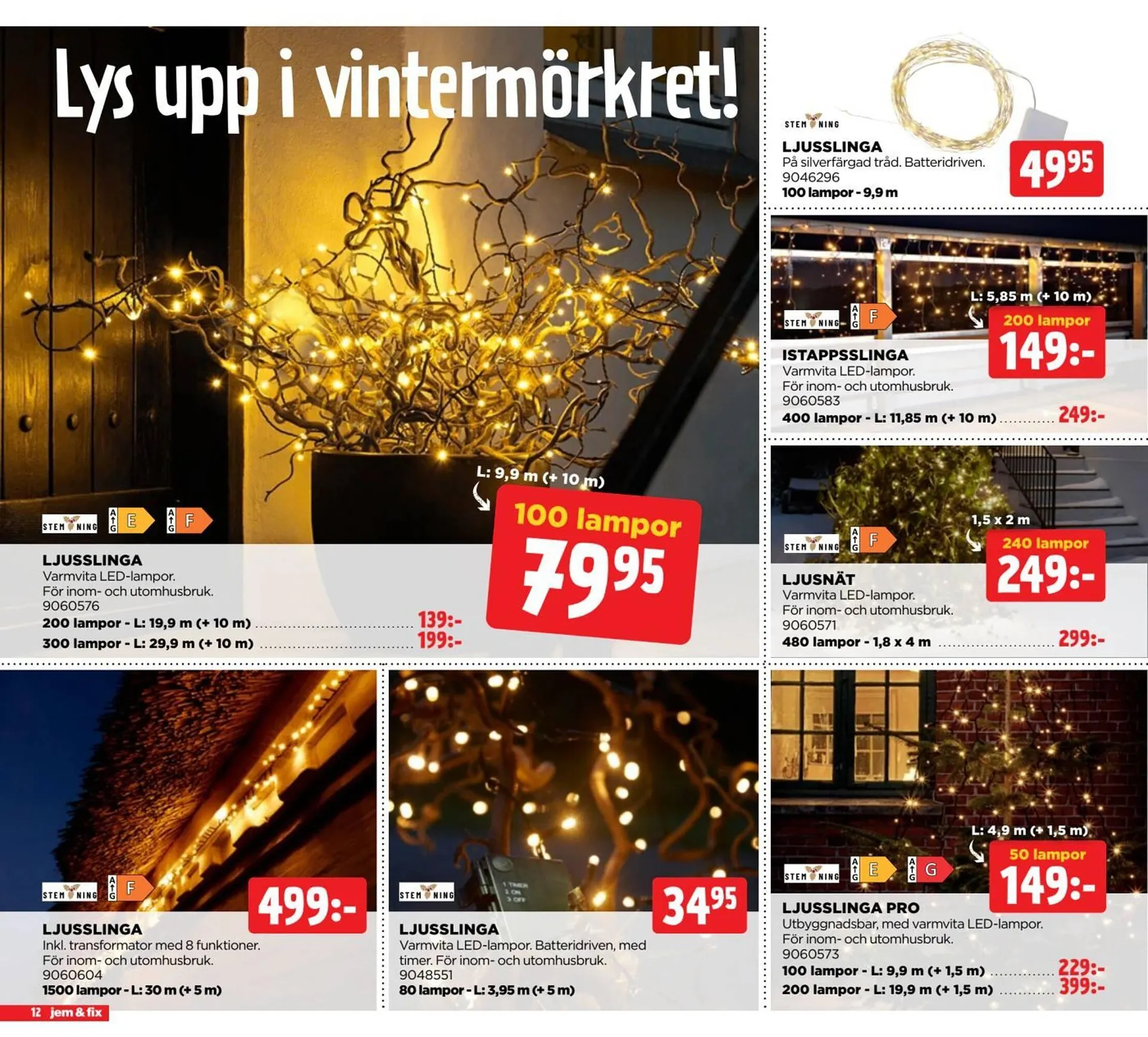 Jem&Fix reklamblad från 20 oktober till 2 november 2025 - Reklamblad sidor 12
