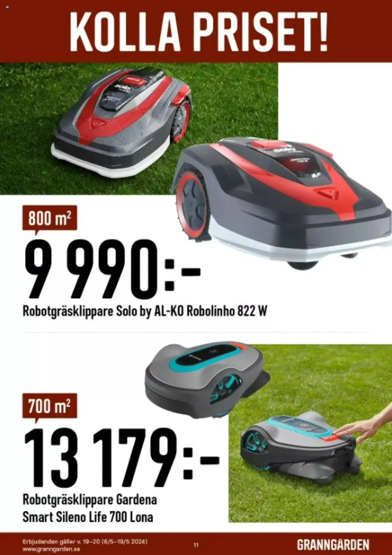 Granngården - erbjudanden från 6 maj till 19 maj 2024 - Reklamblad sidor 11