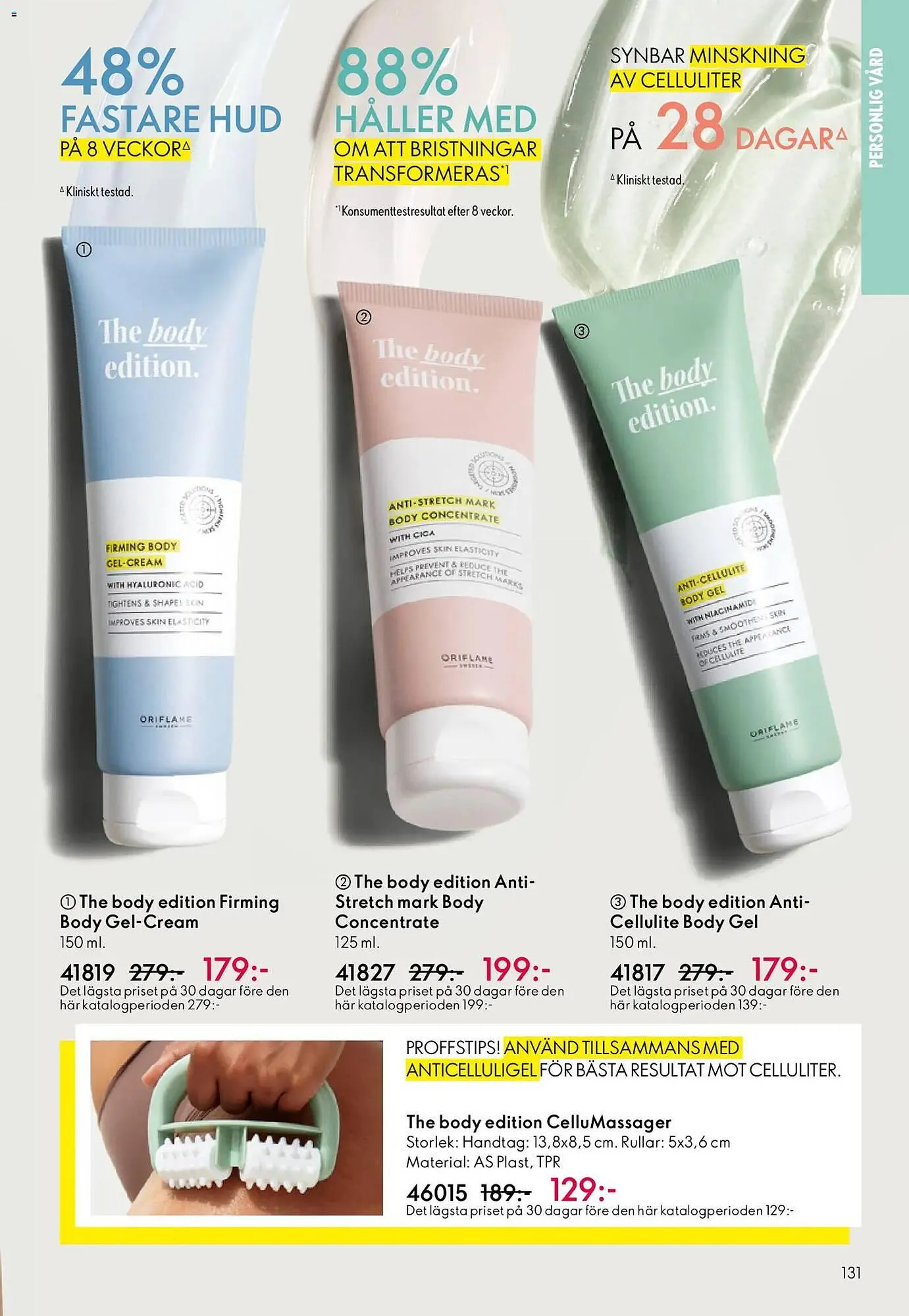 Oriflame reklamblad från 22 april till 12 maj 2026 - Reklamblad sidor 131