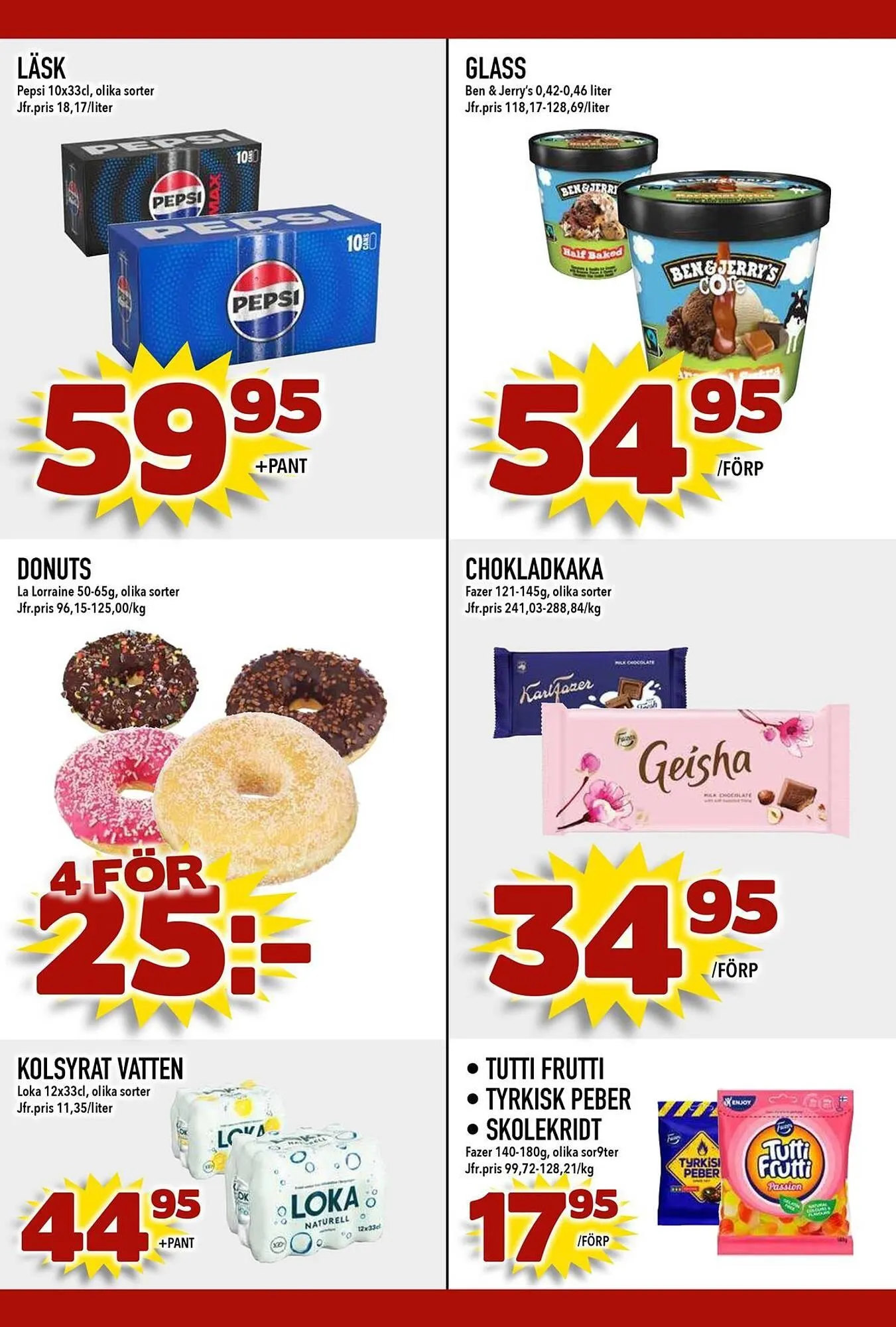 Supergrossen reklamblad från 30 juni till 6 juli 2025 - Reklamblad sidor 19