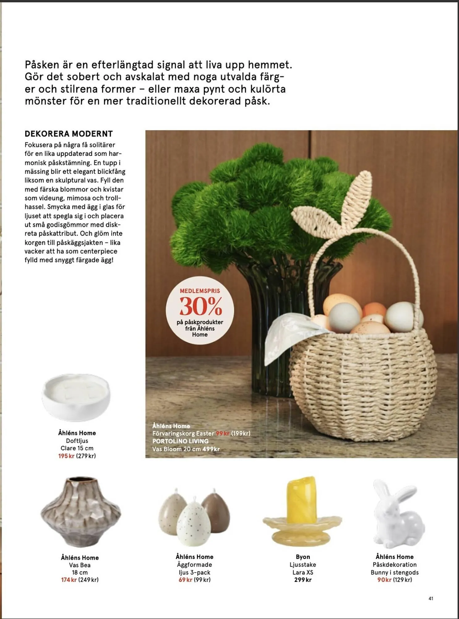 Åhléns reklamblad från 11 mars till 31 mars 2026 - Reklamblad sidor 41