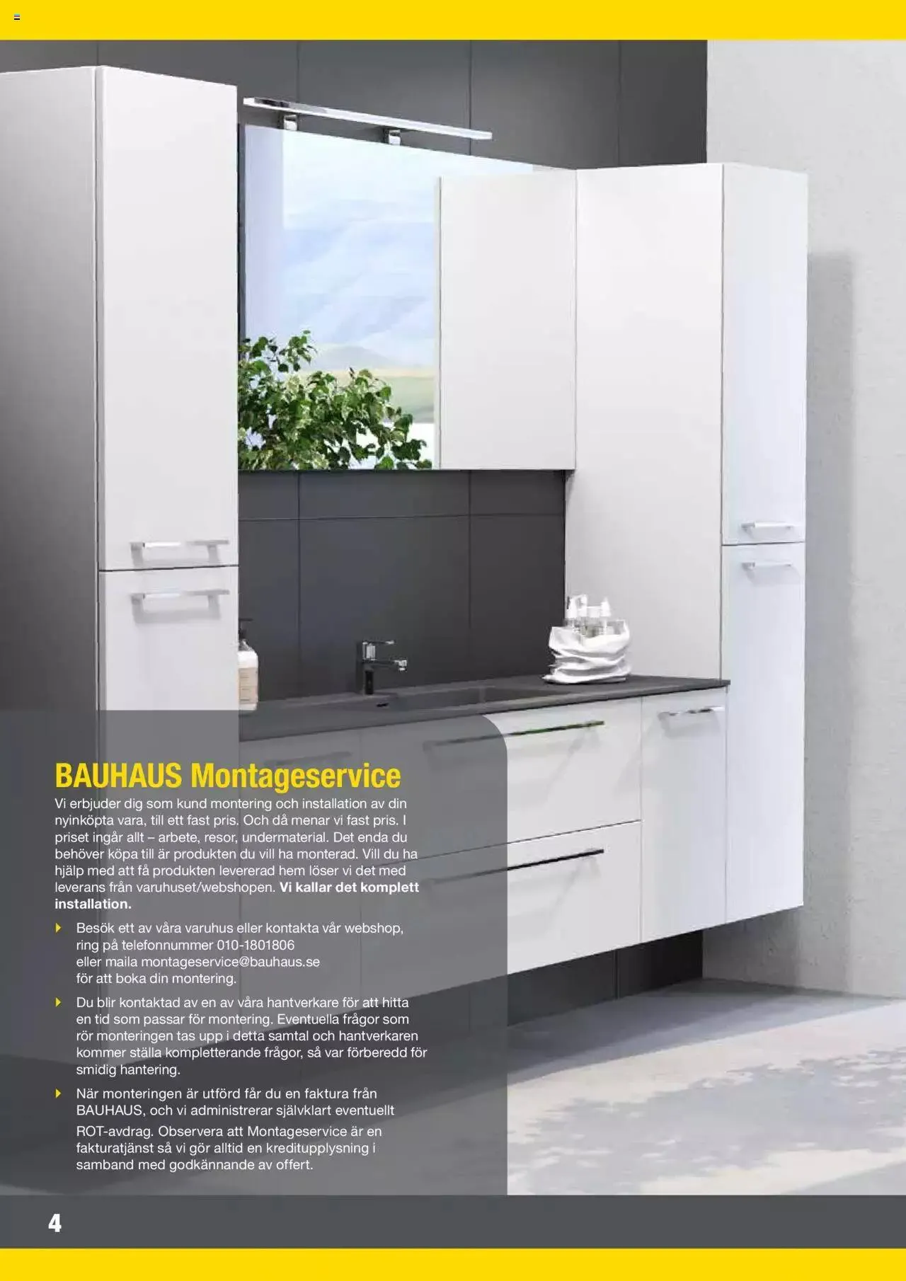 Bauhaus - Katalog Montageservice från 1 februari till 31 december 2024 - Reklamblad sidor 3